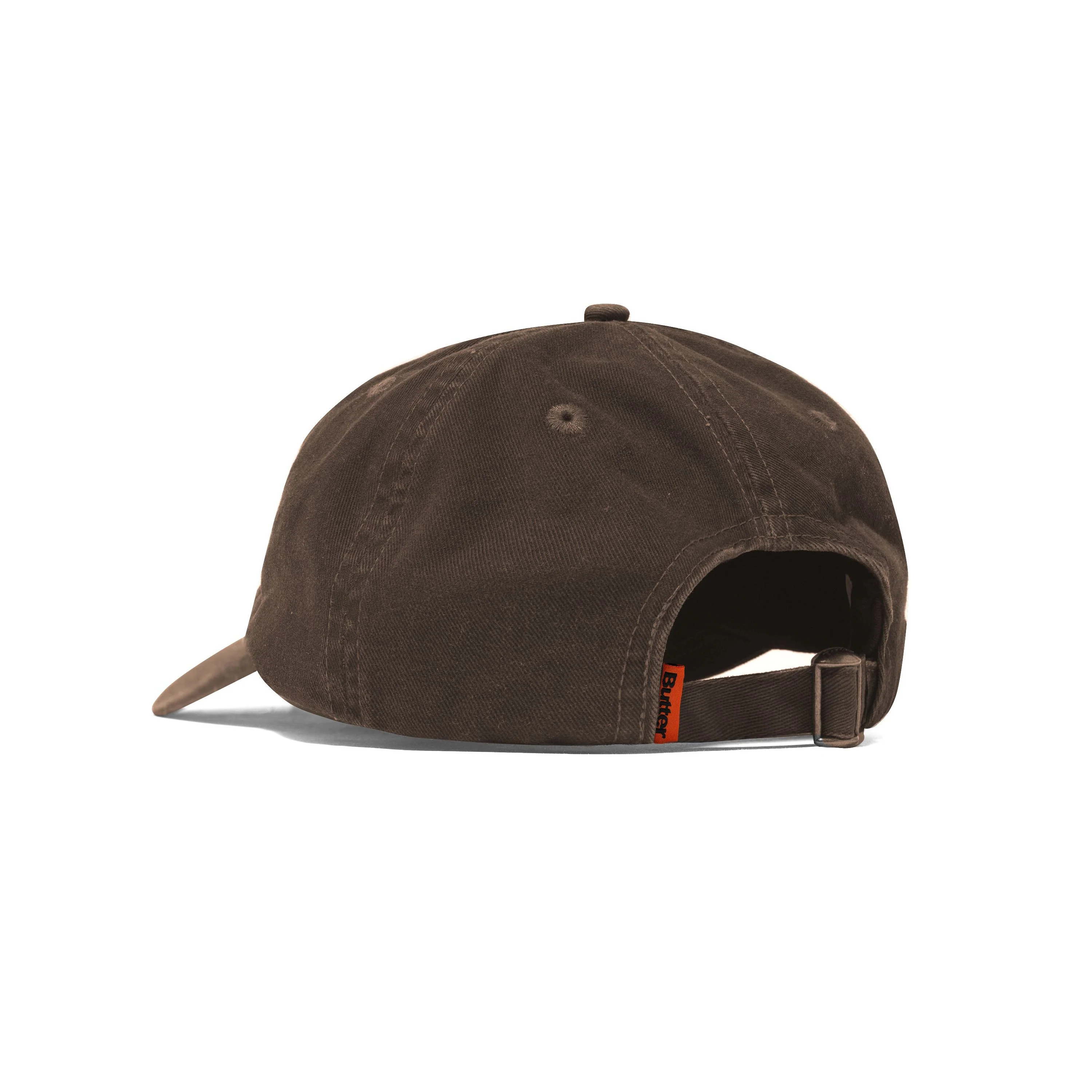Butter Goods Encounter 6 Panel Cap - Dark Brown - Image 2