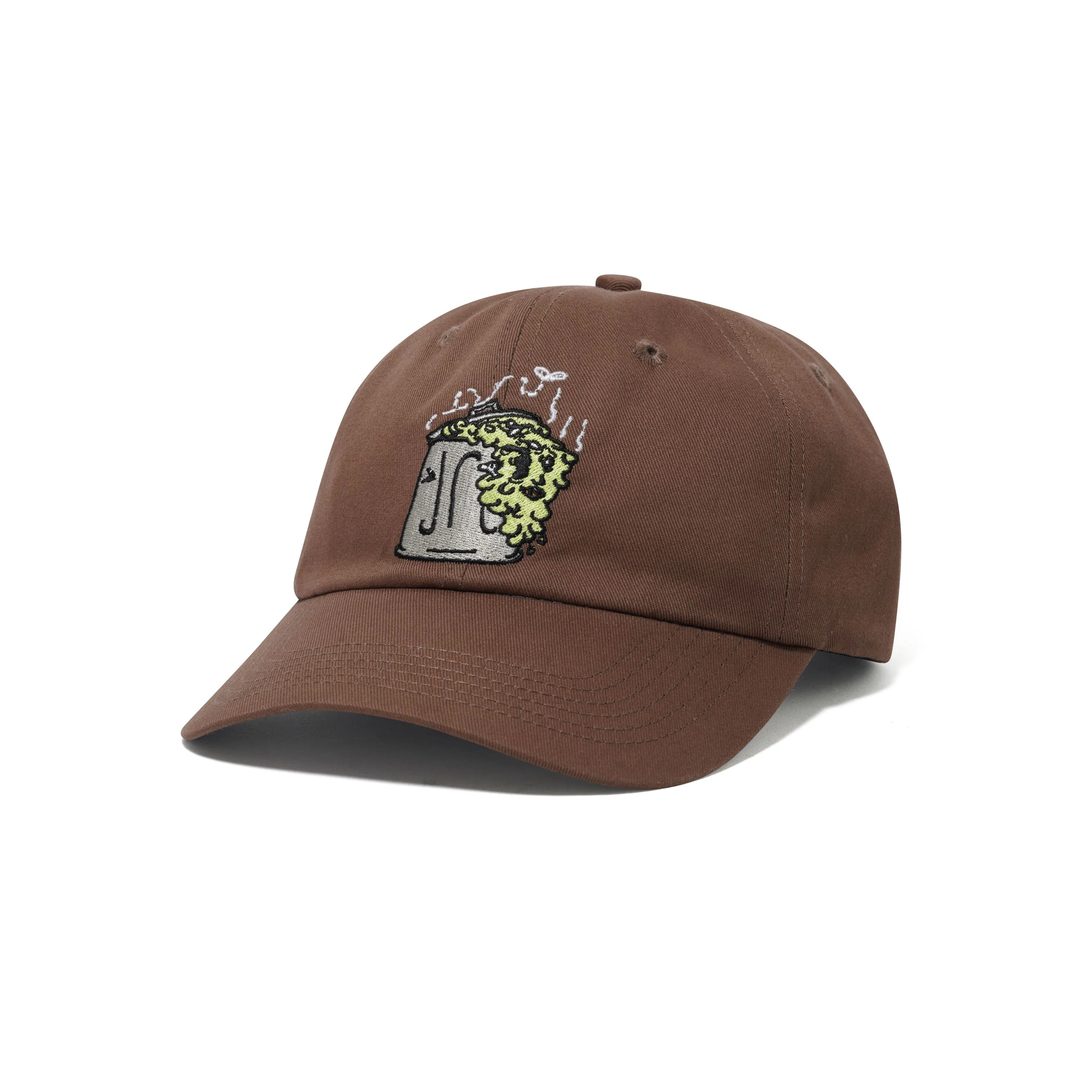 Butter Goods Garbage 6 Panel Cap - Redwood