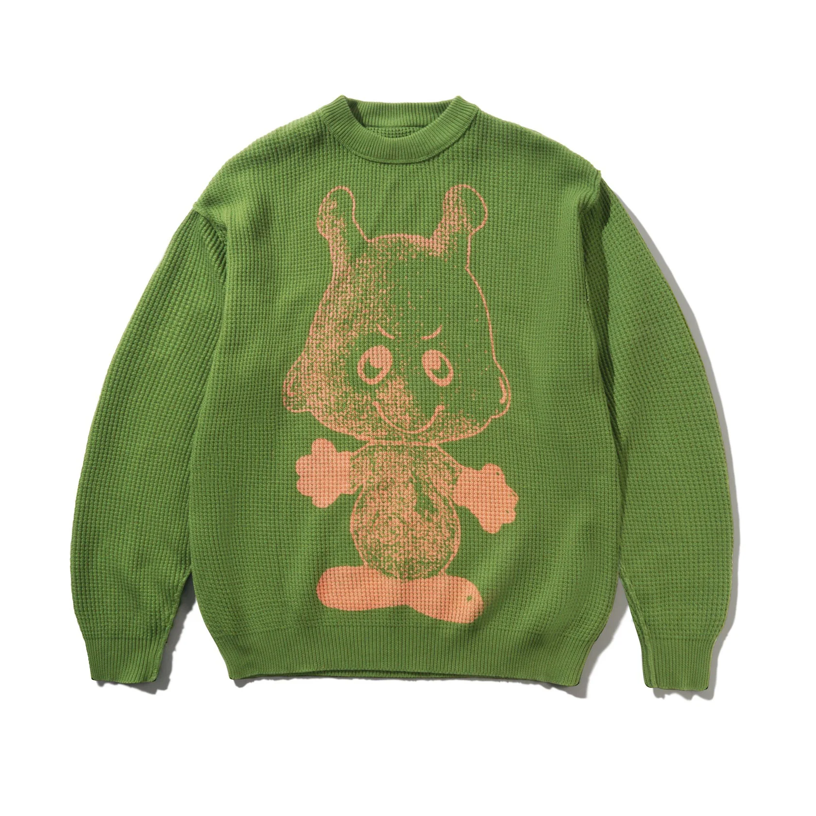 Butter Goods Newcomer Reversible Knit Sweater - Grass