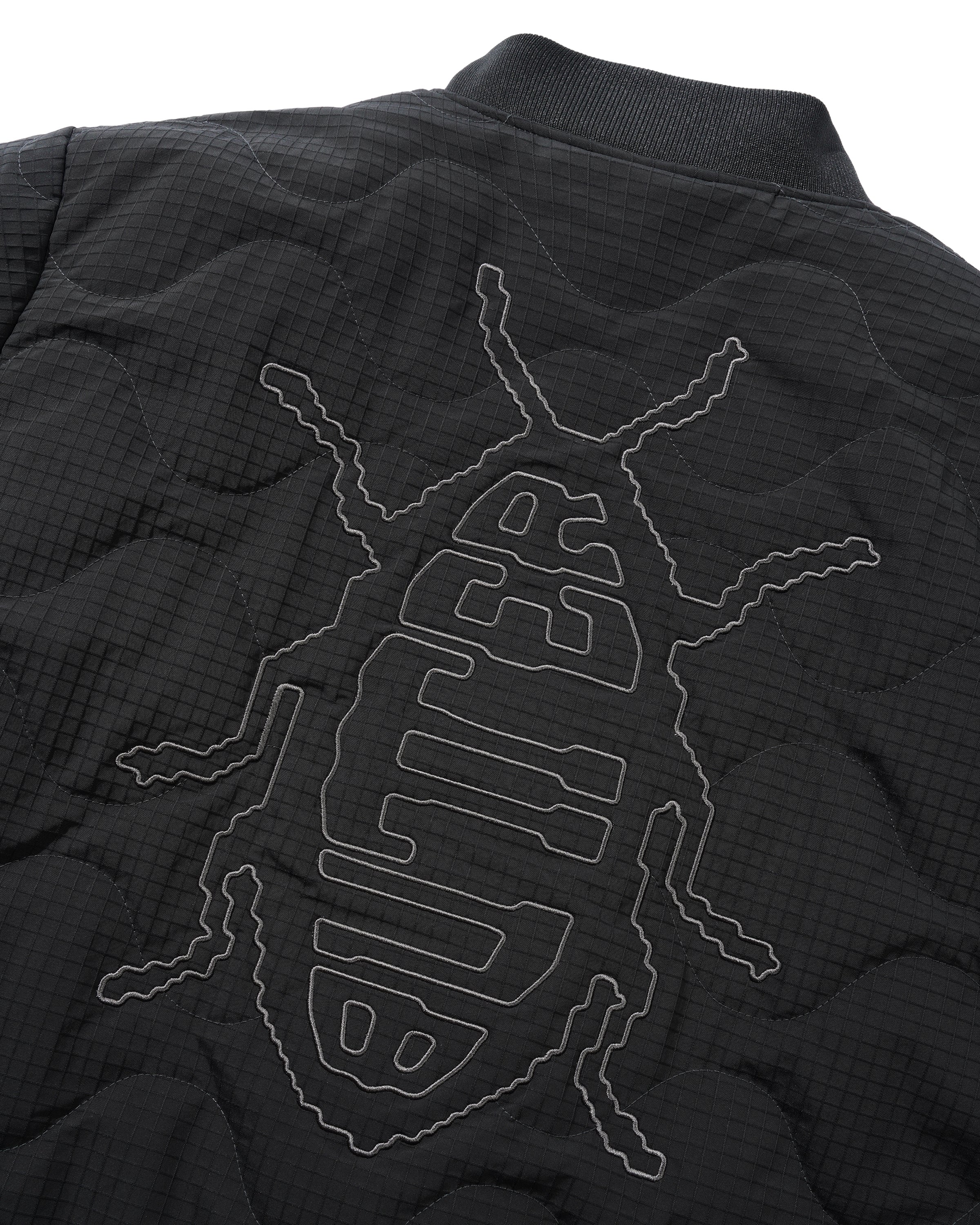 Butter Goods Roach Bomber Jacket - Black - Image 5