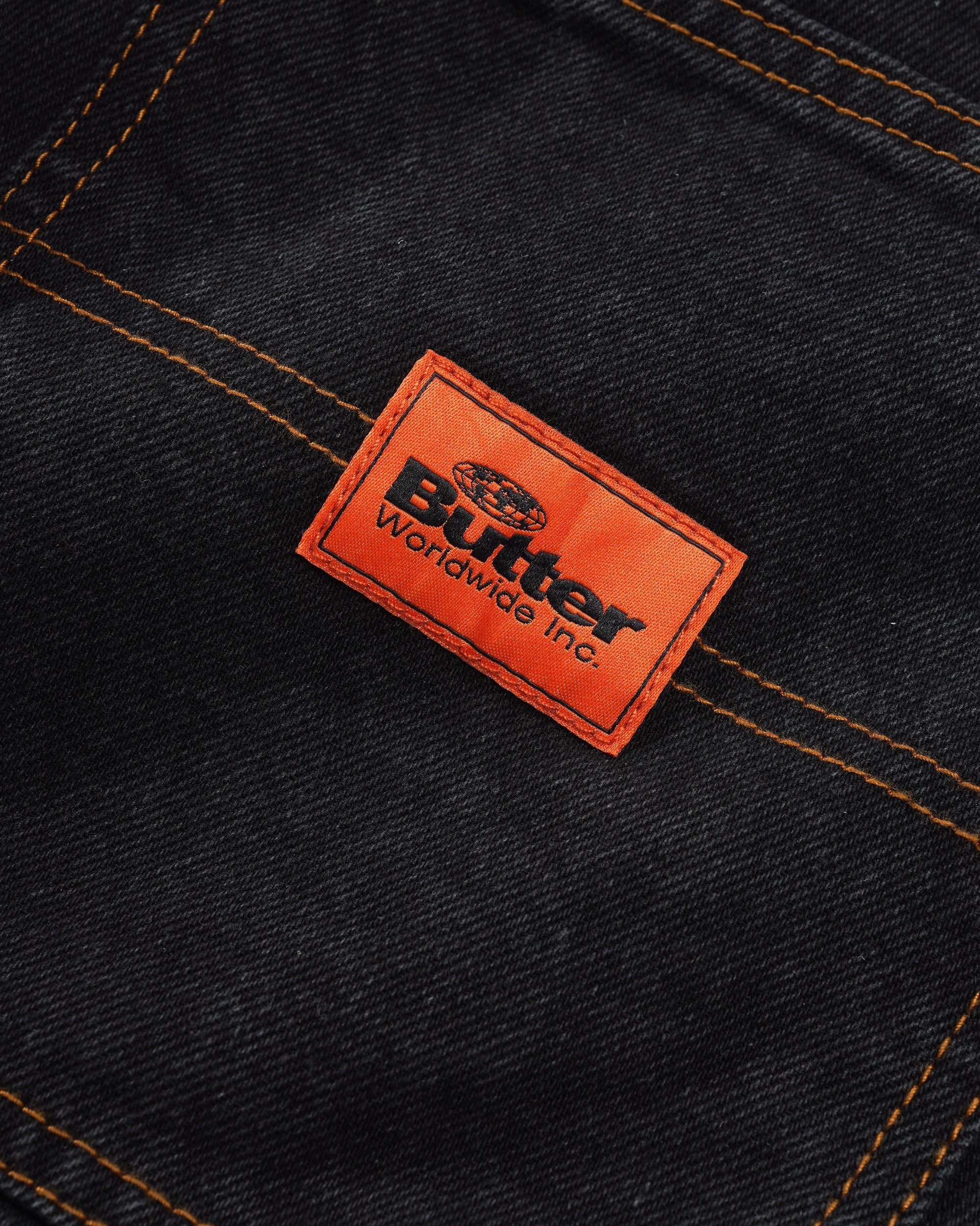 Butter Goods Santosuosso Denim Jeans - Washed Black - Image 3