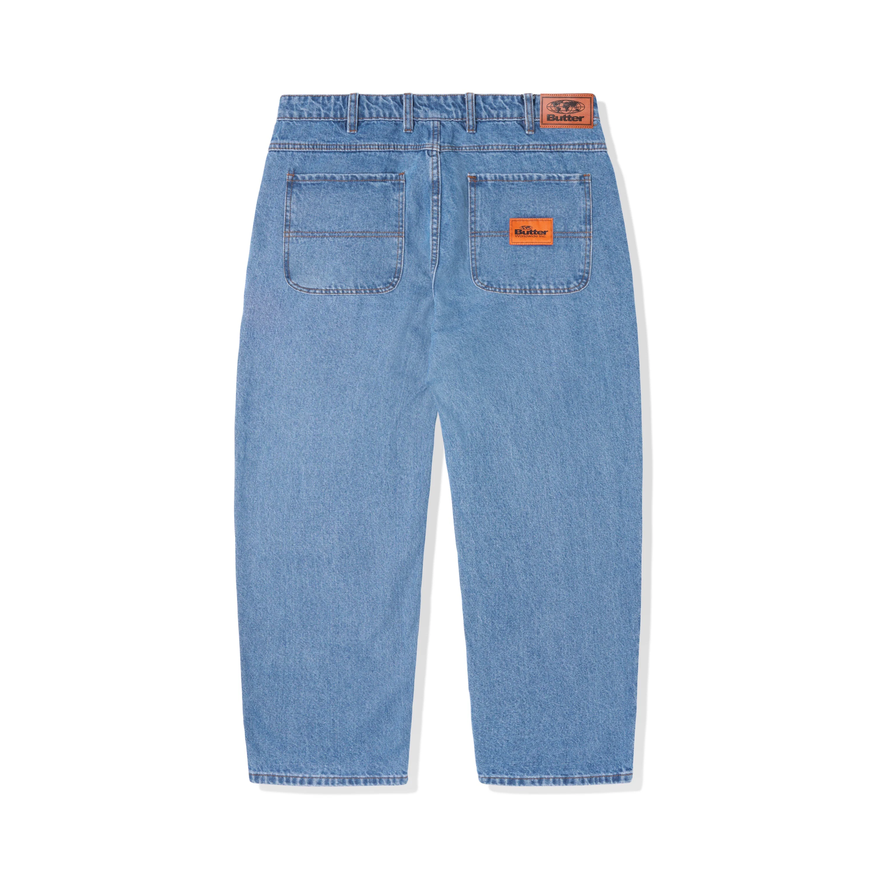 Butter Goods Santosuosso Denim Jeans - Washed Indigo - Image 5