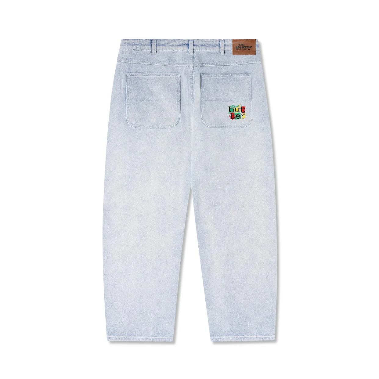 Butter Goods Scribble Denim Pants - Light Blue - Image 2