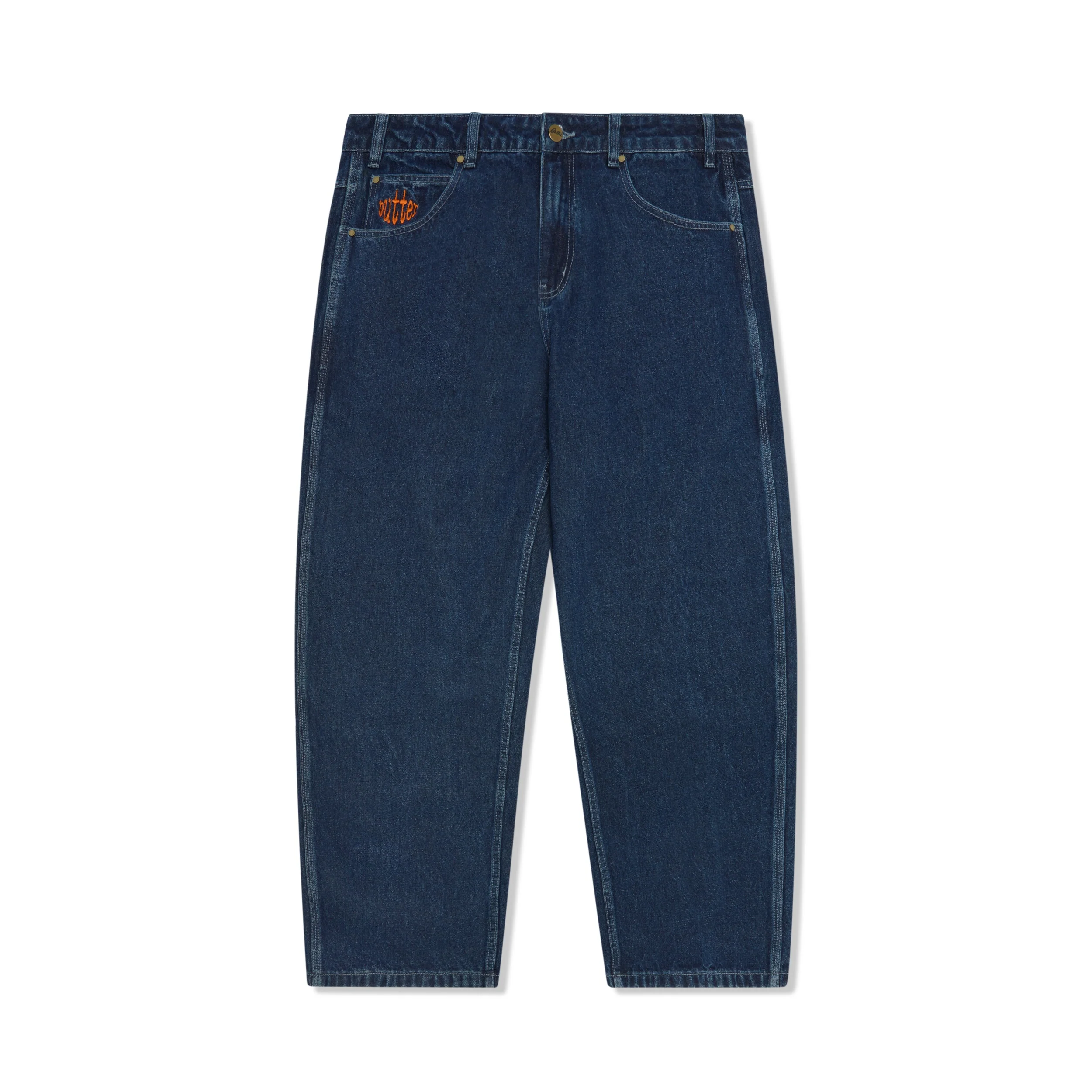 Butter Goods Spider Denim Jeans - Dark Indigo - Image 2