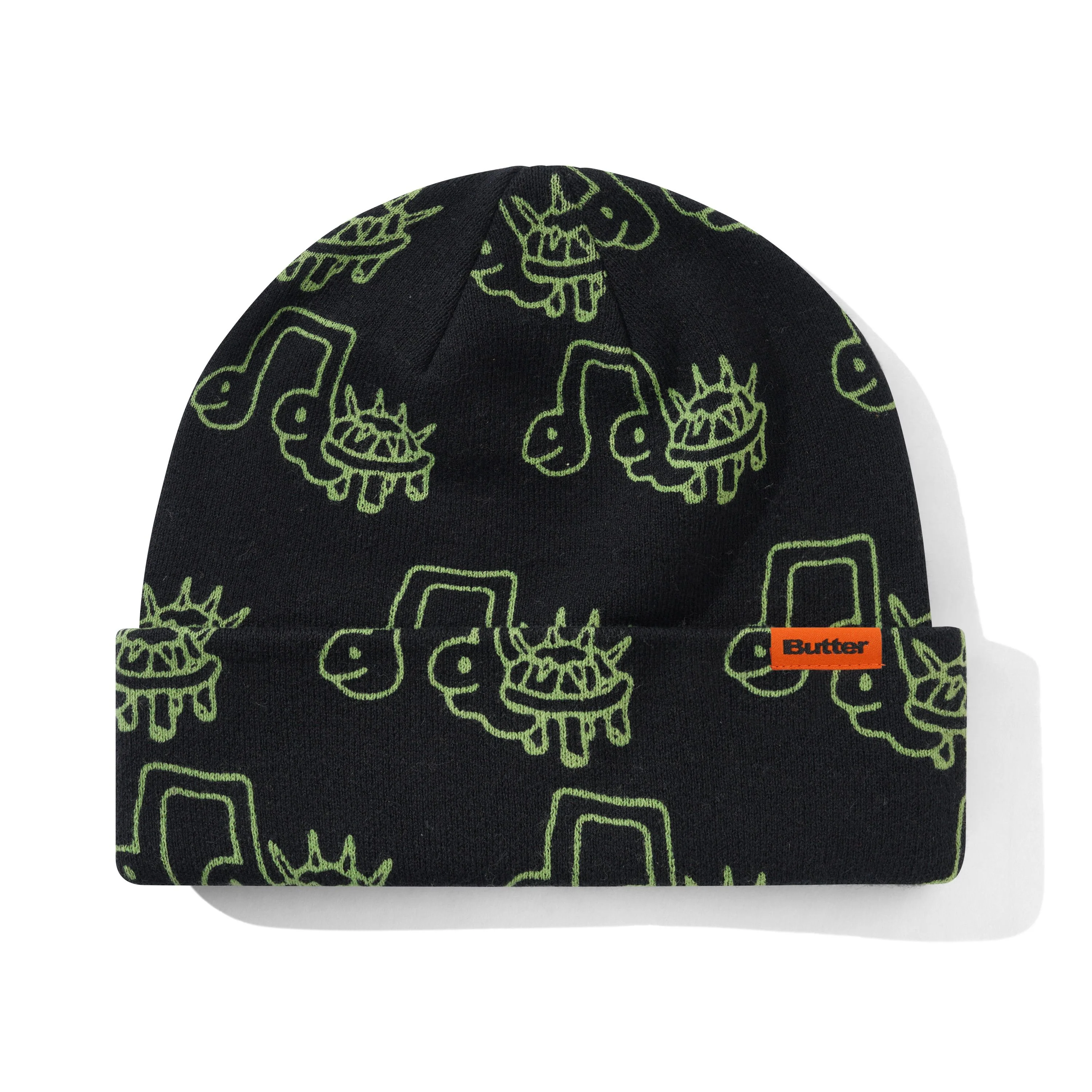 Butter Goods Turtle Beanie - Black