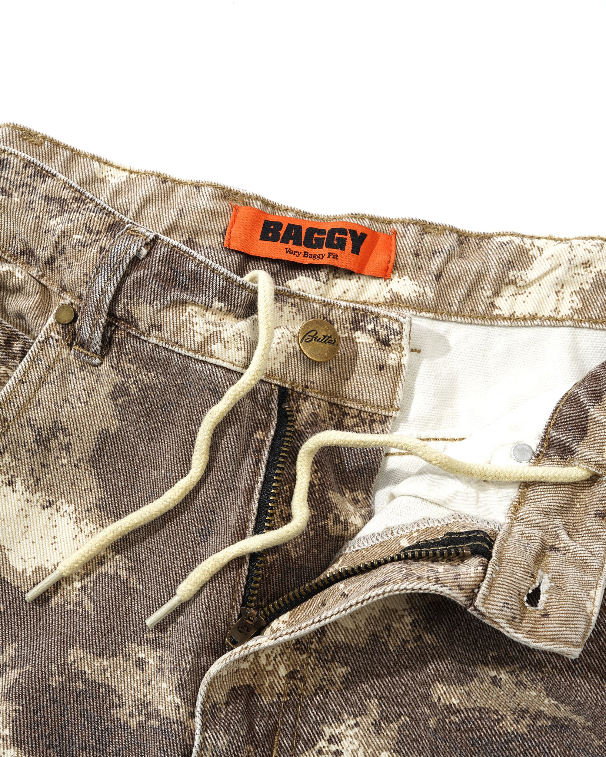 Butter Goods Weathergear Denim Jeans - Camo - Image 6