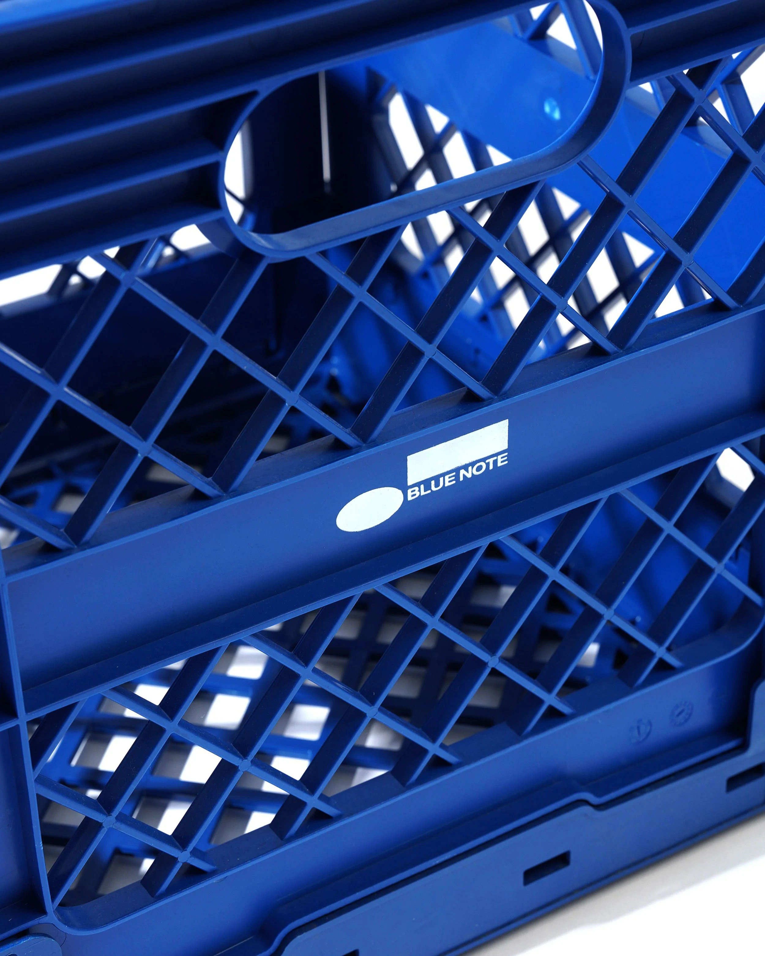 Butter Goods x Blue Note Collapsible Record Crate - Royal Blue - Image 3
