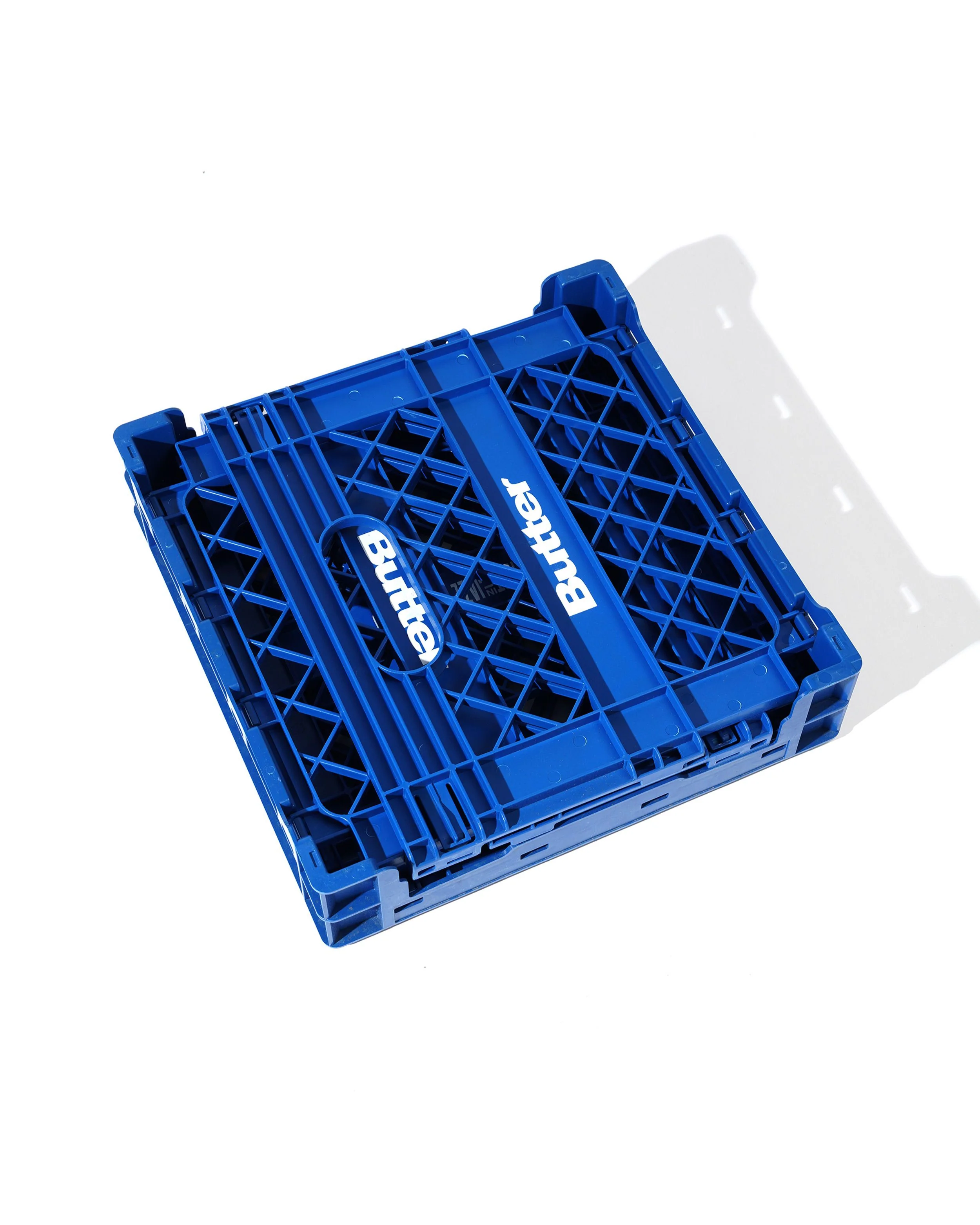 Butter Goods x Blue Note Collapsible Record Crate - Royal Blue - Image 4