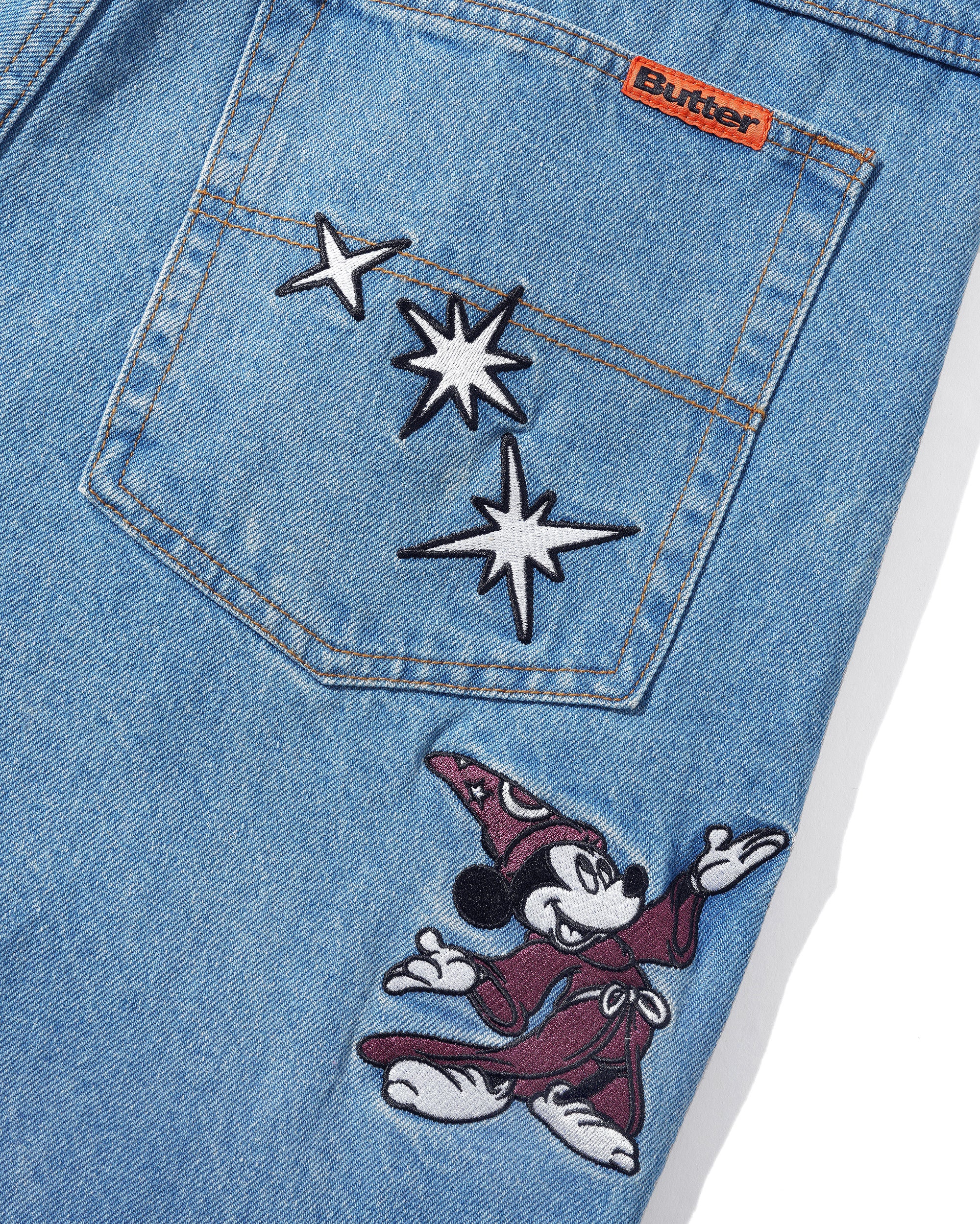 Butter Goods x Fantasia Baggy Denim Jeans - Washed Indigo - Image 3