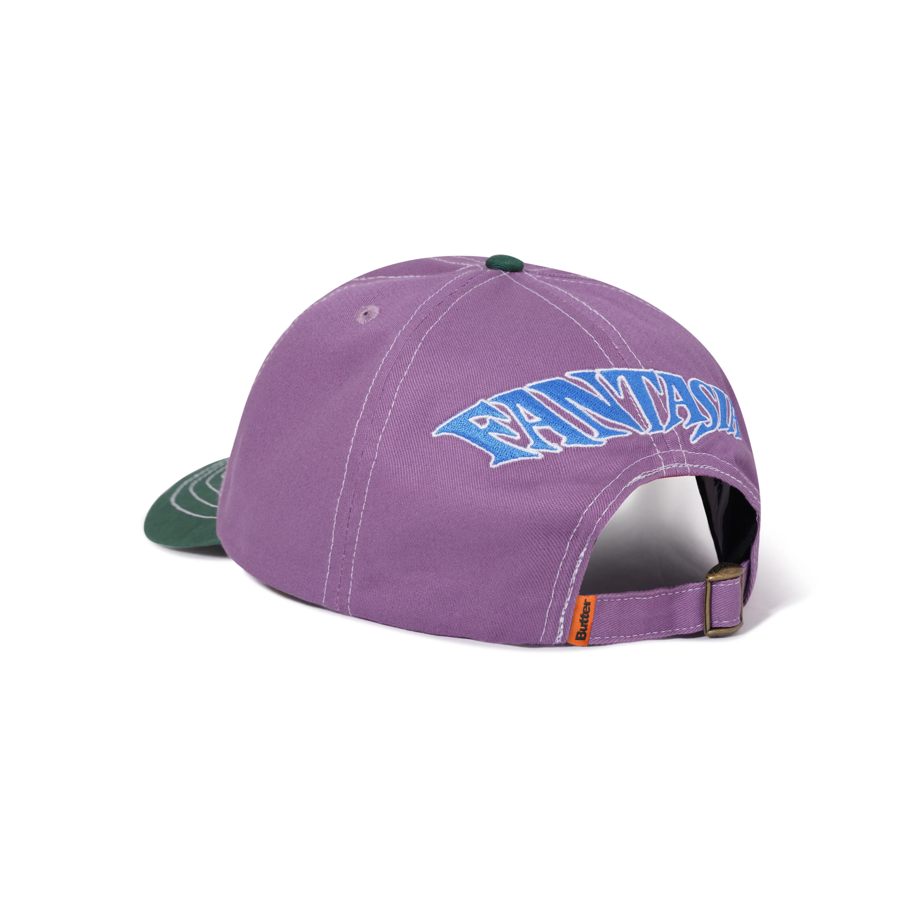 Butter Goods x Fantasia - Sorcerer 6 Panel Cap Berry / Forest - Image 3