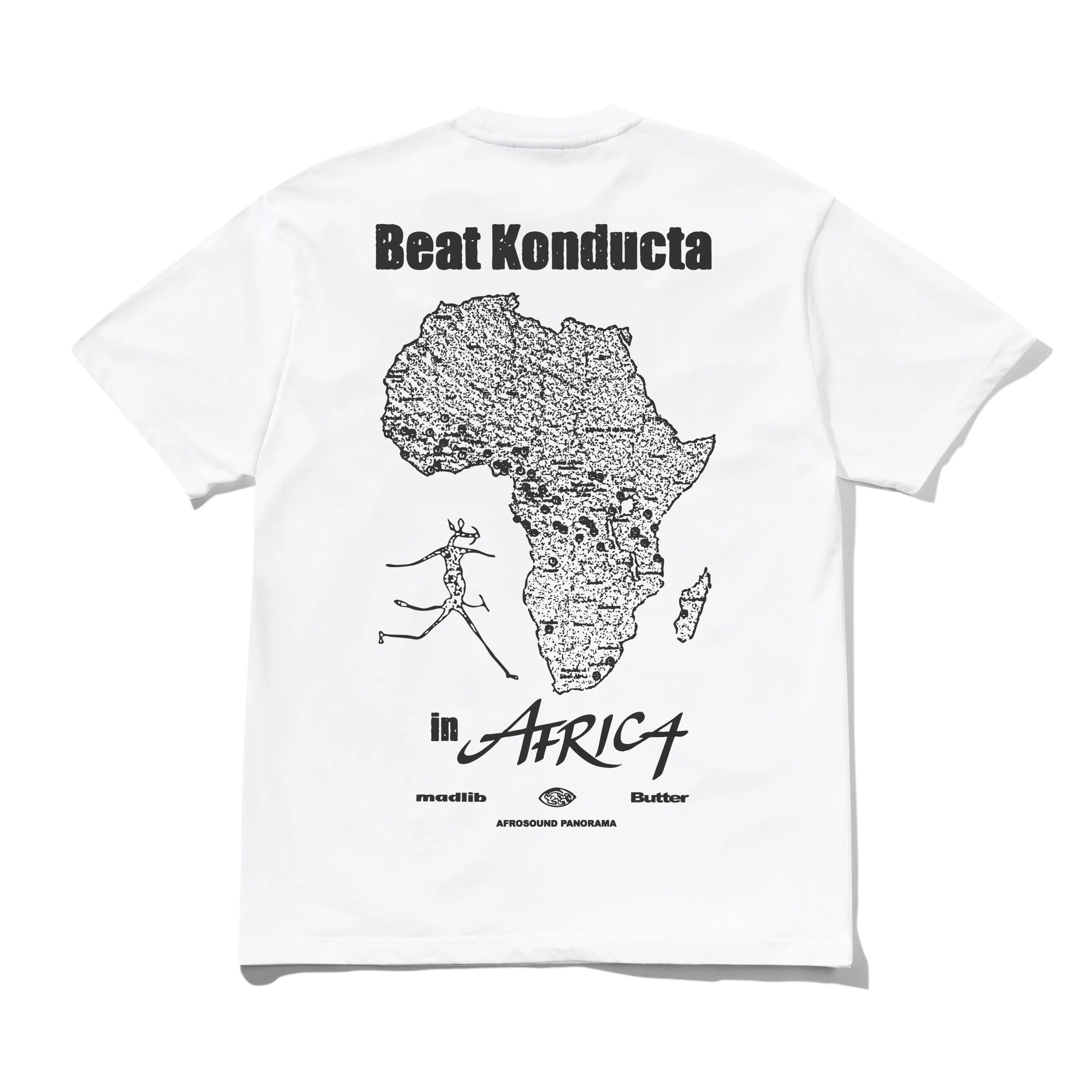 Butter goods X Madlib Africa Tee - White - Image 2