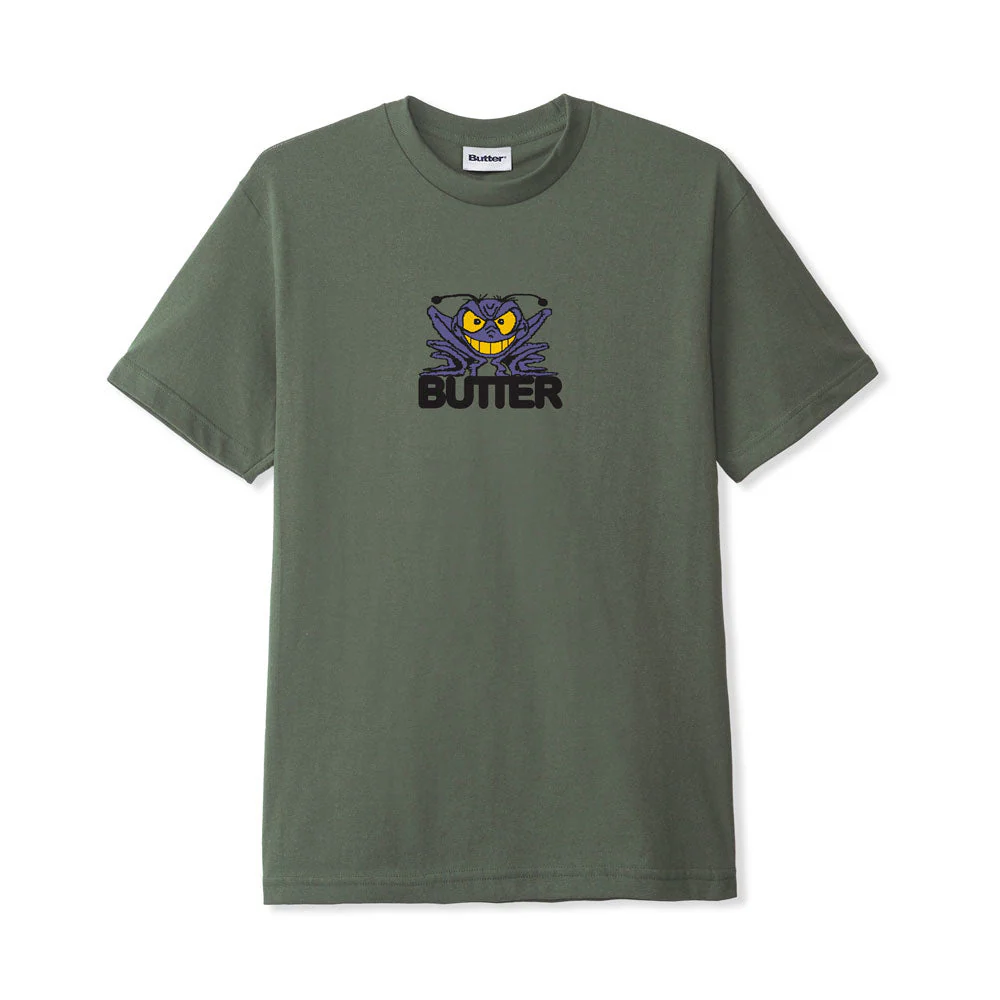 Butter Goods Insect Tee - Army Green