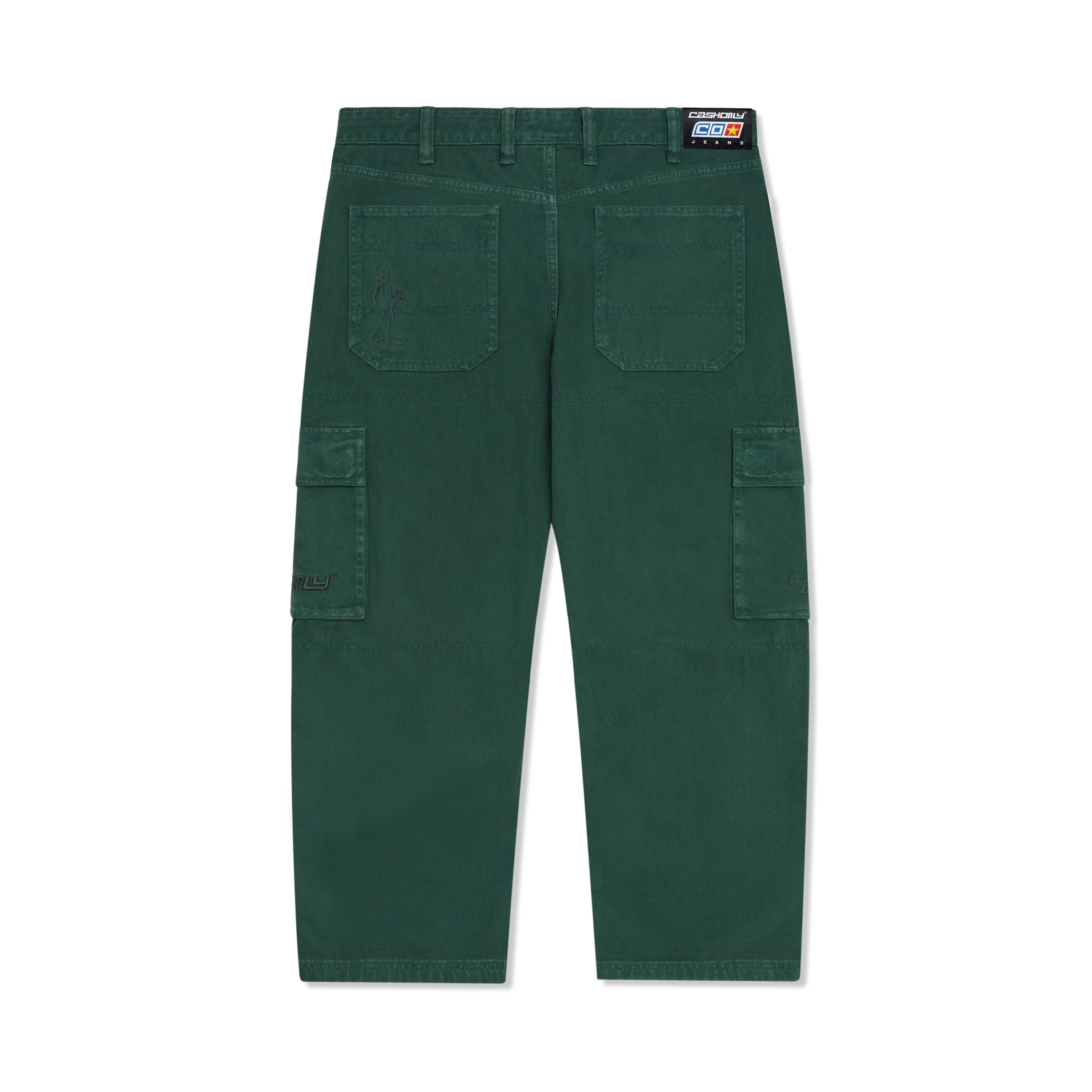 Cash Only Aleka Cargo Jeans - Green - Image 2