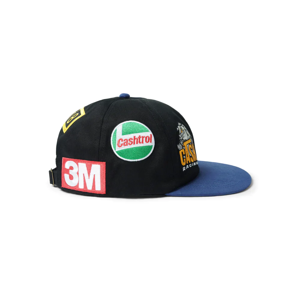 Cash Only Racing 6 Panel Cap Black/Navy - Image 3