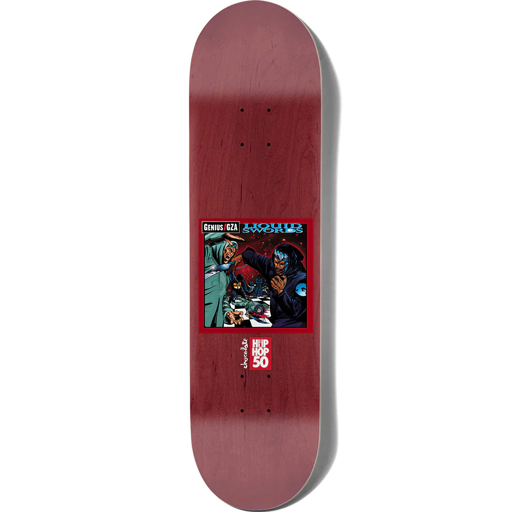 Chocolate Skateboards X Interscope Vincent Alvarez GZA Liquid Swords Skateboard Deck - 8.25 - Image 2