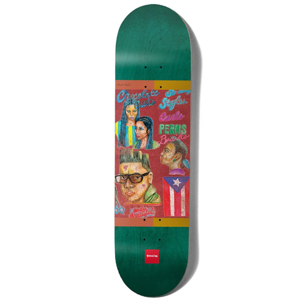 Chocolate Skateboards Yonnie Cruz Cuts Skateboard Deck - 8.125