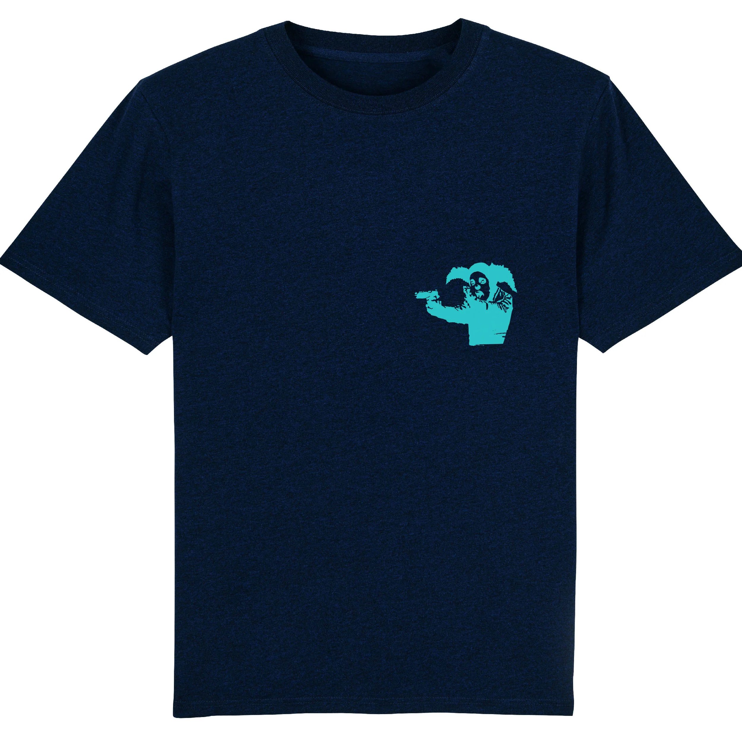 Clown Skateboards Daily Operation Tee Pink (Navy) - Image 2