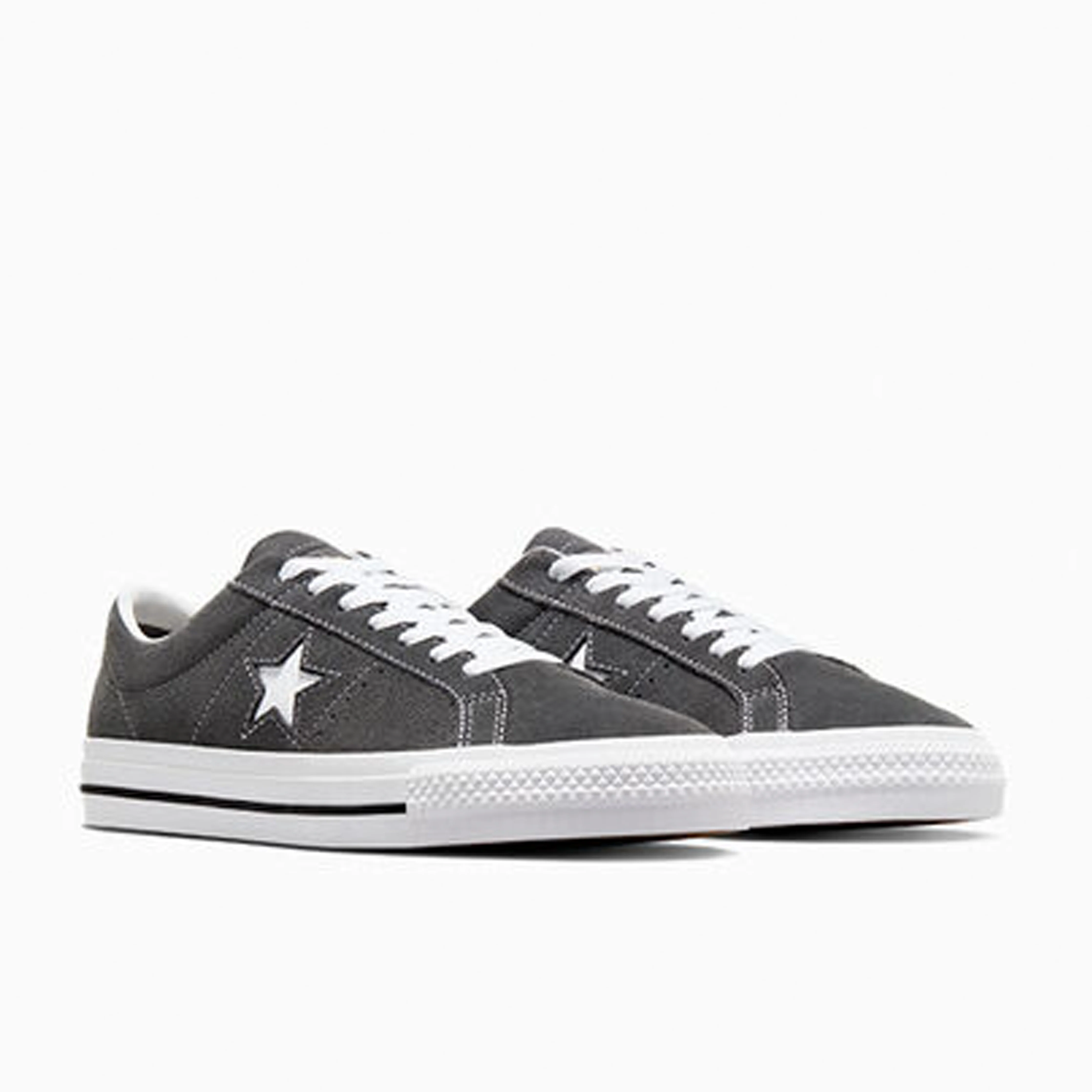 Converse CONS One Star Pro Ox Skateboarding Shoes - Dark Matter / White - Image 4