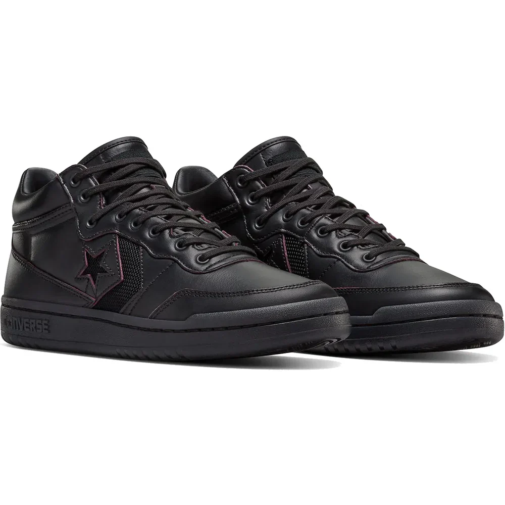 Converse CONS Remy Taveira Fastbreak Pro Mid Skateboard Shoes - Black / Black / Black - Image 2