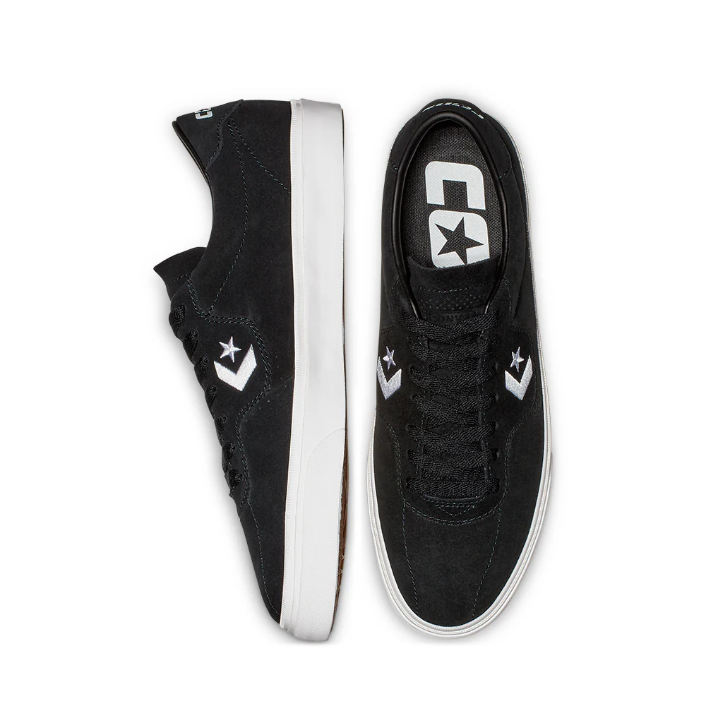 Converse Louie Lopez Pro Ox Suede Shoes - Black / White - Image 5