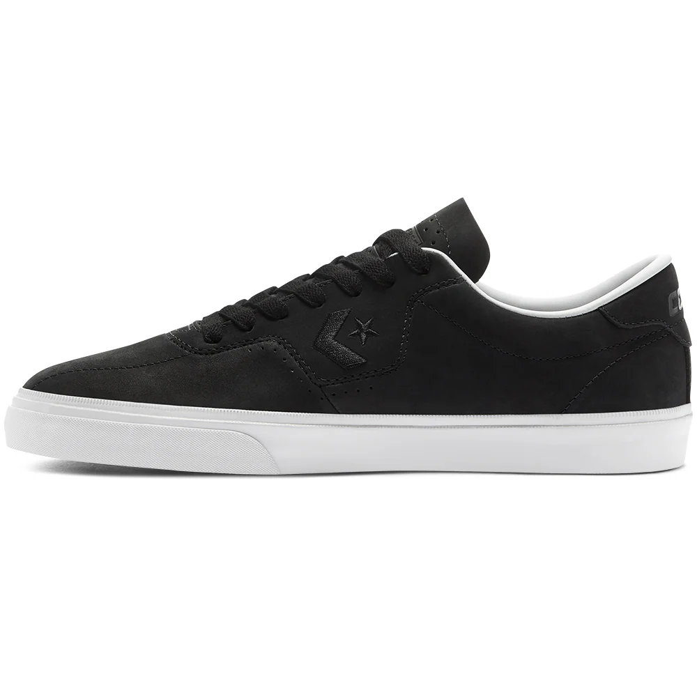 Converse Louie Lopez Pro Shoes - Black Leather/White - Image 2