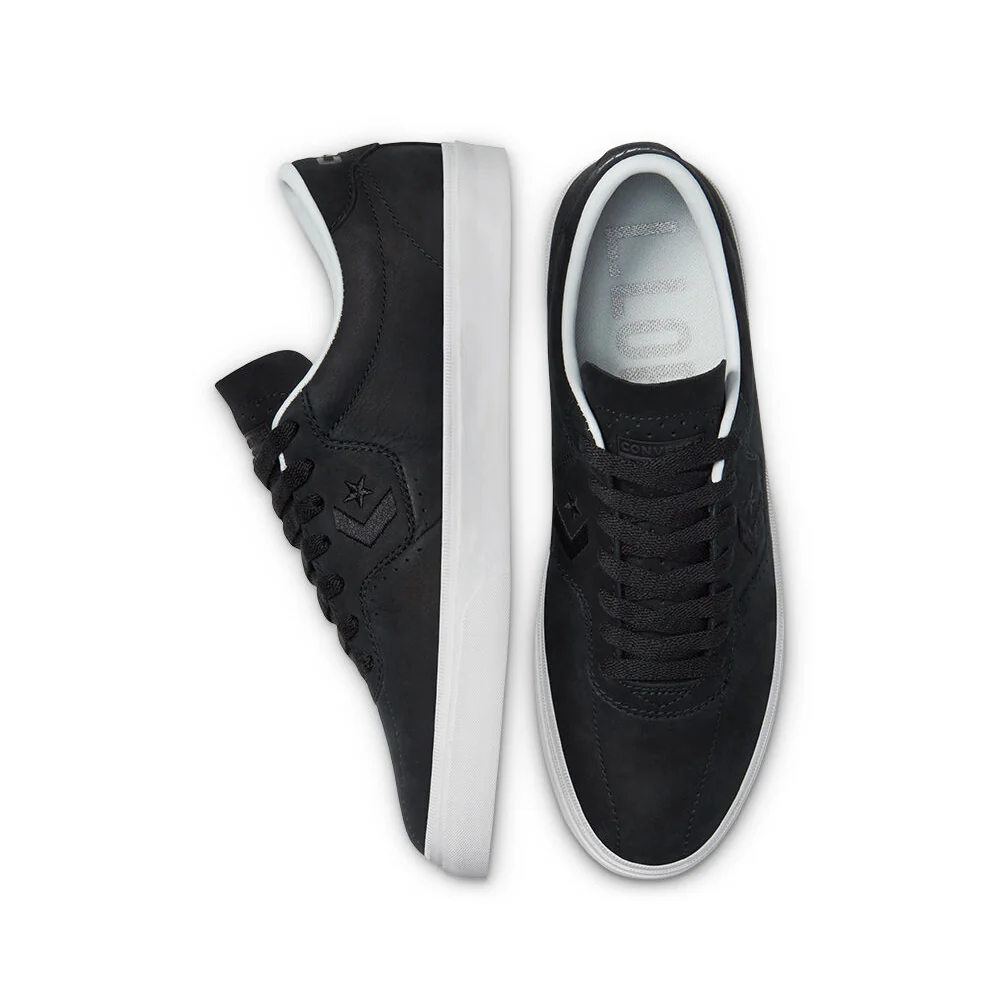 Converse Louie Lopez Pro Shoes - Black Leather/White - Image 3