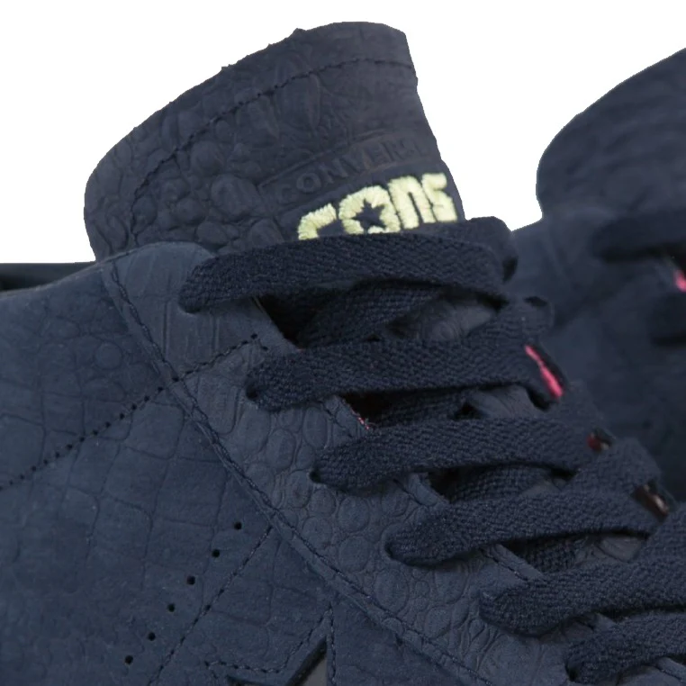 Converse One Star Pro Mid Shoes - Obsidian/Hyper Pink/Black - Image 3