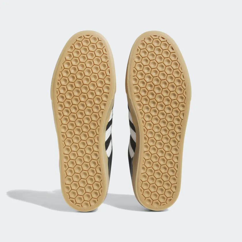Adidas Skateboarding Busenitz Vulc II Skate Shoes - Core Black/Cloud White/Gum3 - Image 3