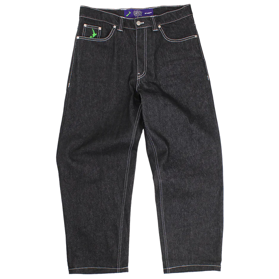 Always Do What You Should Do @ Sun Heavy Duty Unisex Denim - Red @ Sun