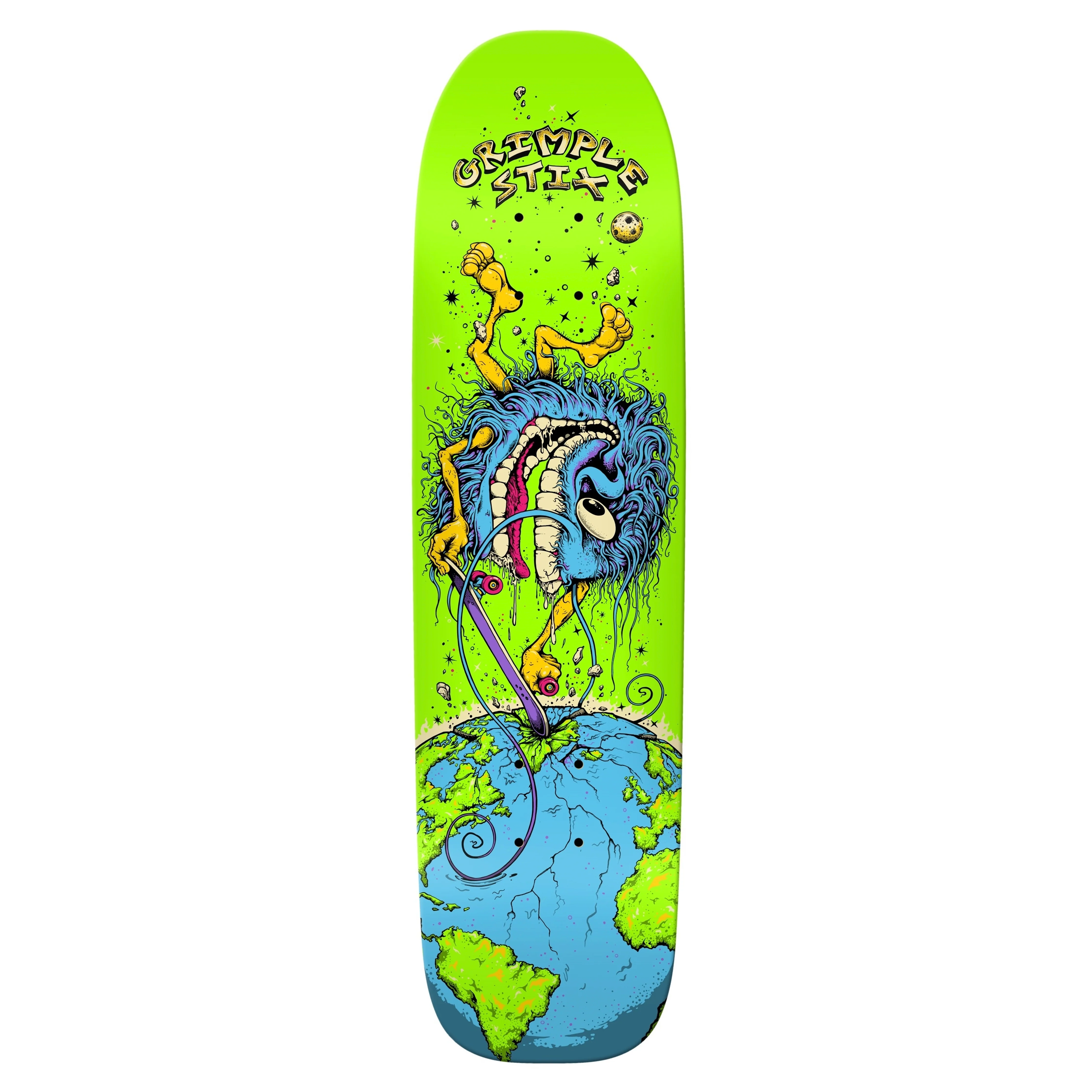 Anti Hero Grimple Stix Spacewalker Skateboard Deck - 7.35