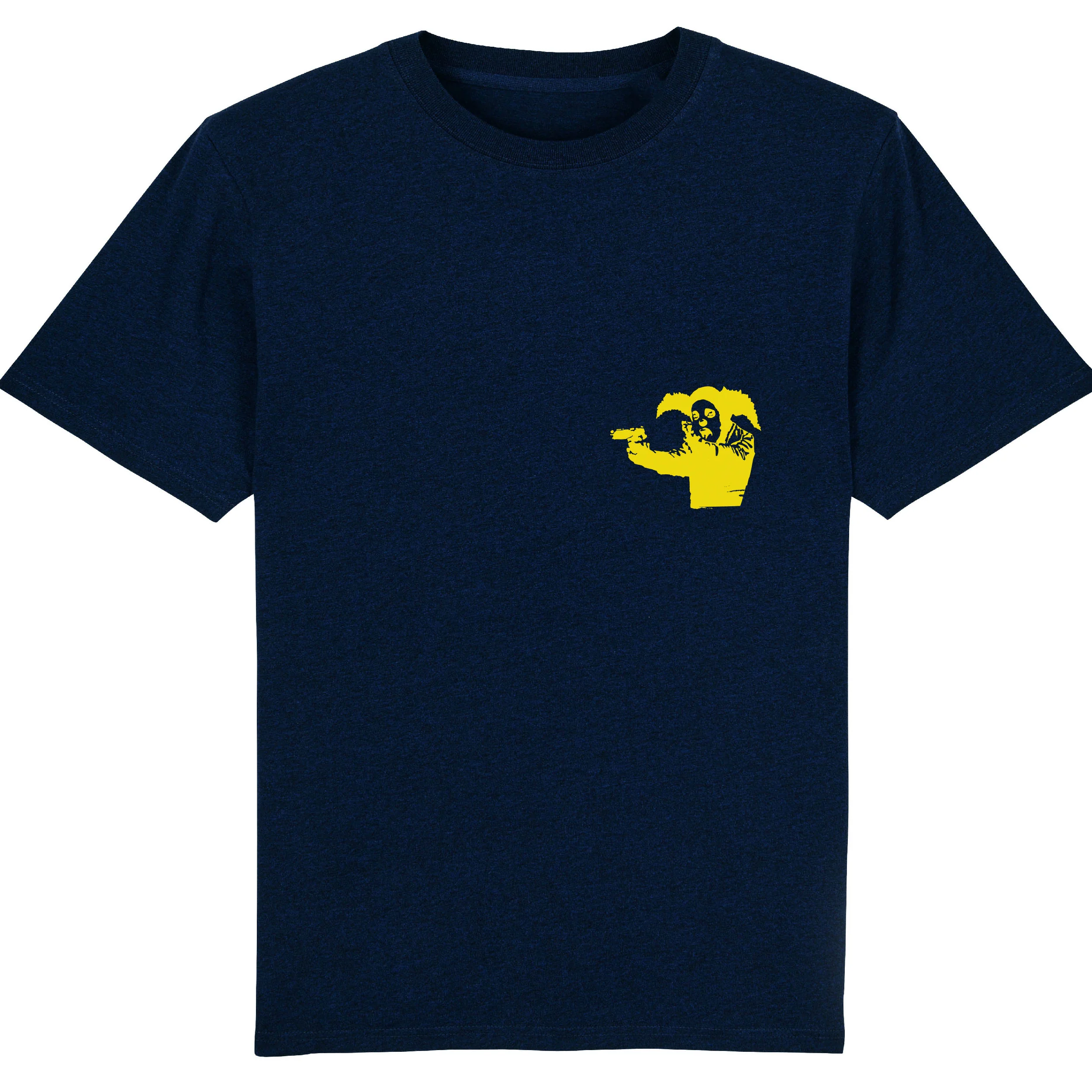 Clown Skateboards Daily Operation Tee Yellow (Navy) - Image 2