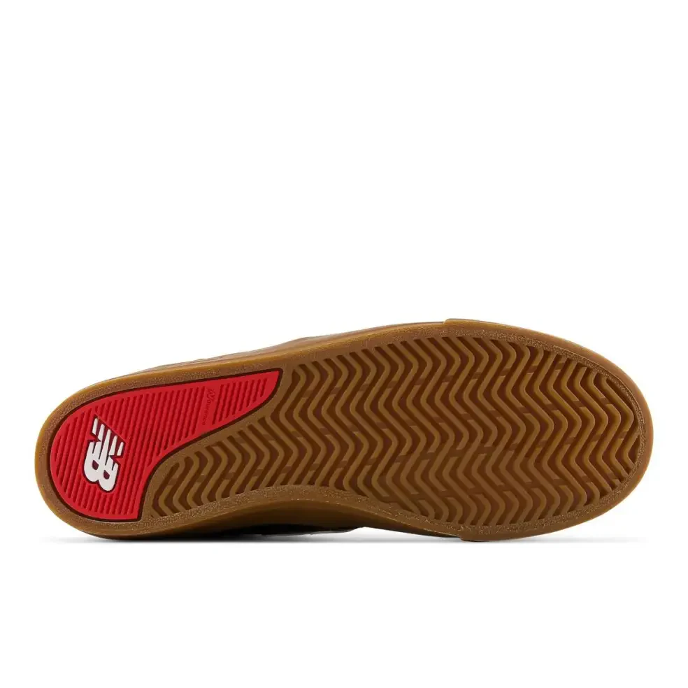 New Balance Numeric 306 Jamie Foy Skateboard Shoe - Black/Red/Gum - Image 4