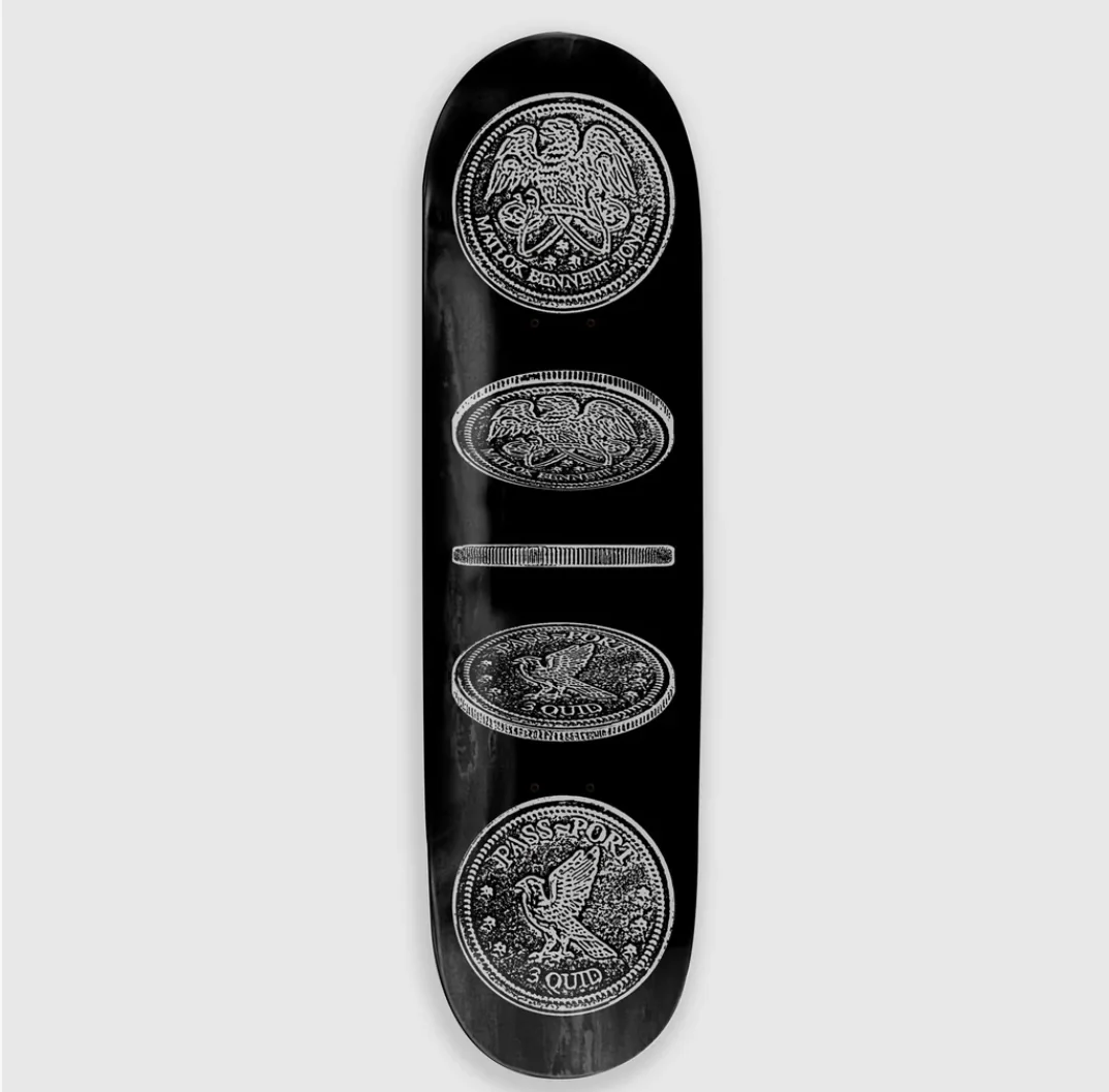 Pass-Port Matlok Bennett-Jones Coin Skateboard Deck - 8.38 - Image 4