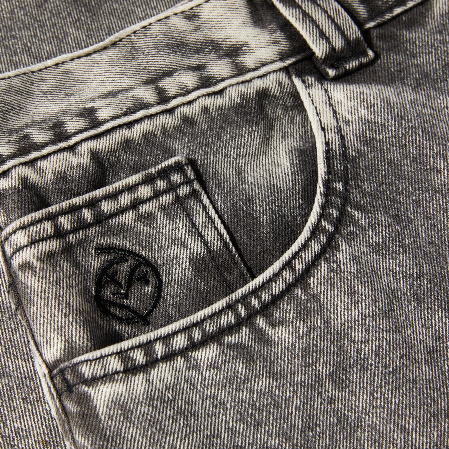 Polar Skate Co. Big Boy Jeans - Acid Black - Image 4