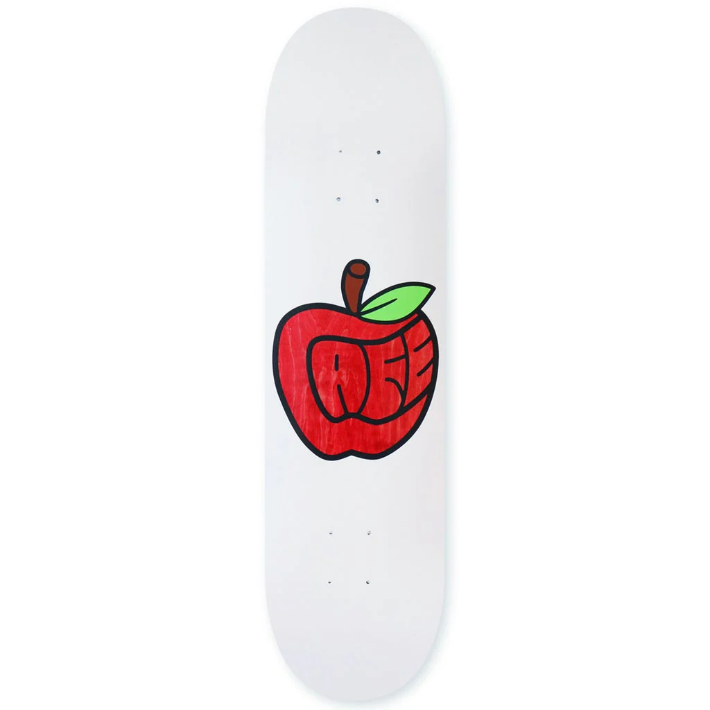 Skateboard Cafe - Pink Lady White Skateboard Deck - 8.7