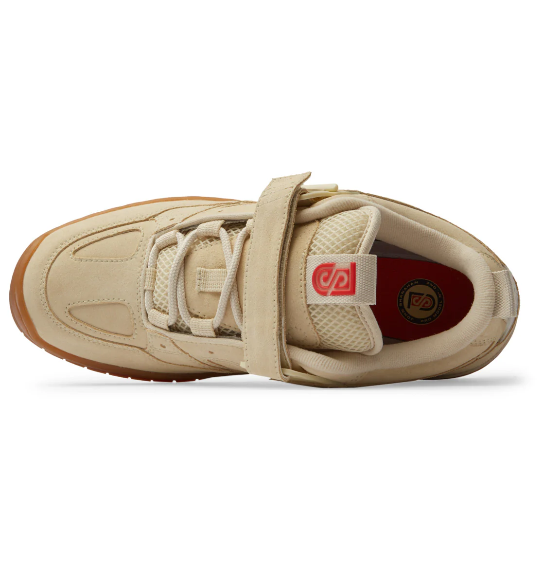 DC Skateboarding JS 1 John Shanahan Skate Shoes - Tan - Image 4