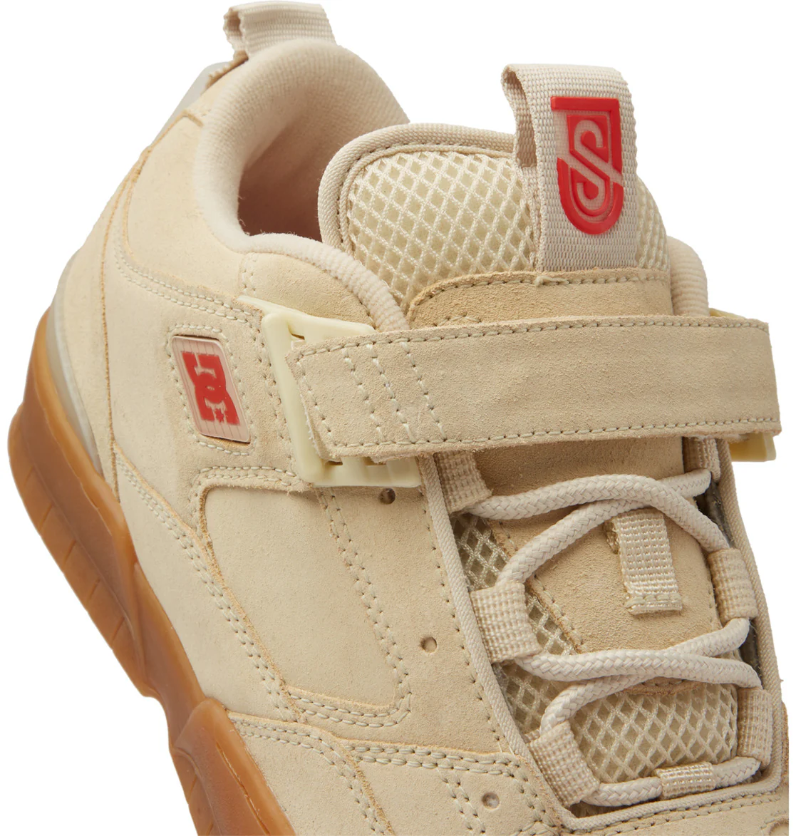 DC Skateboarding JS 1 John Shanahan Skate Shoes - Tan - Image 7