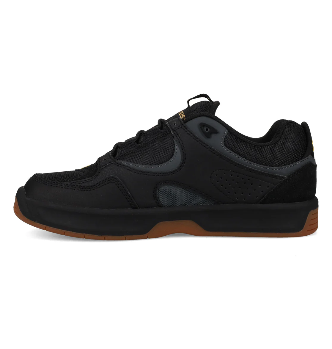 DC Skateboarding Kalynx Zero Skate Shoes - Black / Gold - Image 3