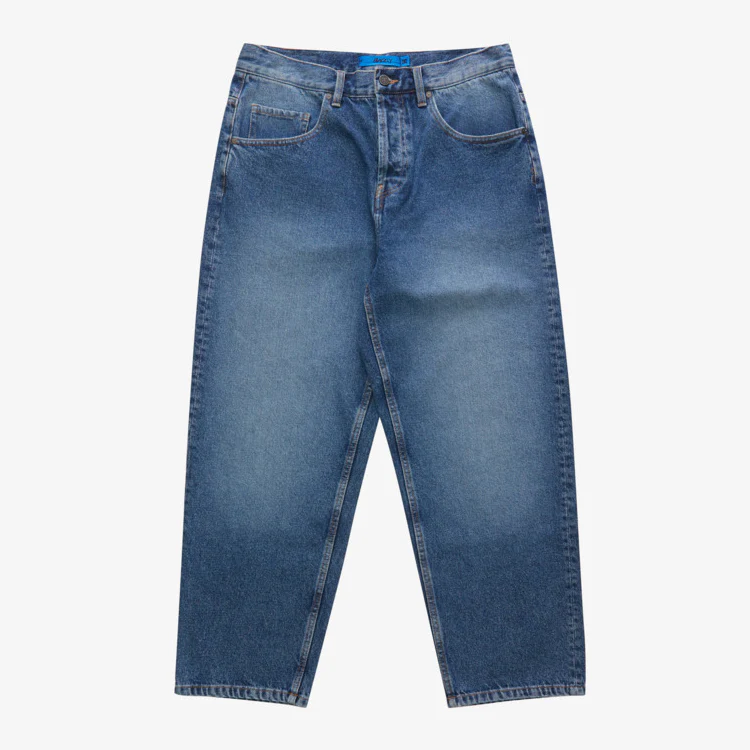 DC Skateboarding Worker Baggy Jeans - Denim Indigo - Image 2
