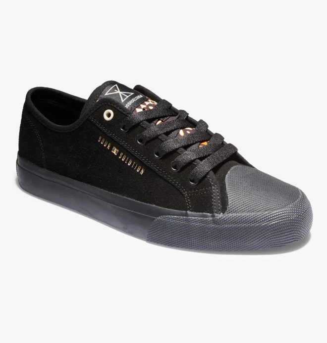 DC x Sour Solution Manual RTS Skate Shoes - Black - Image 3
