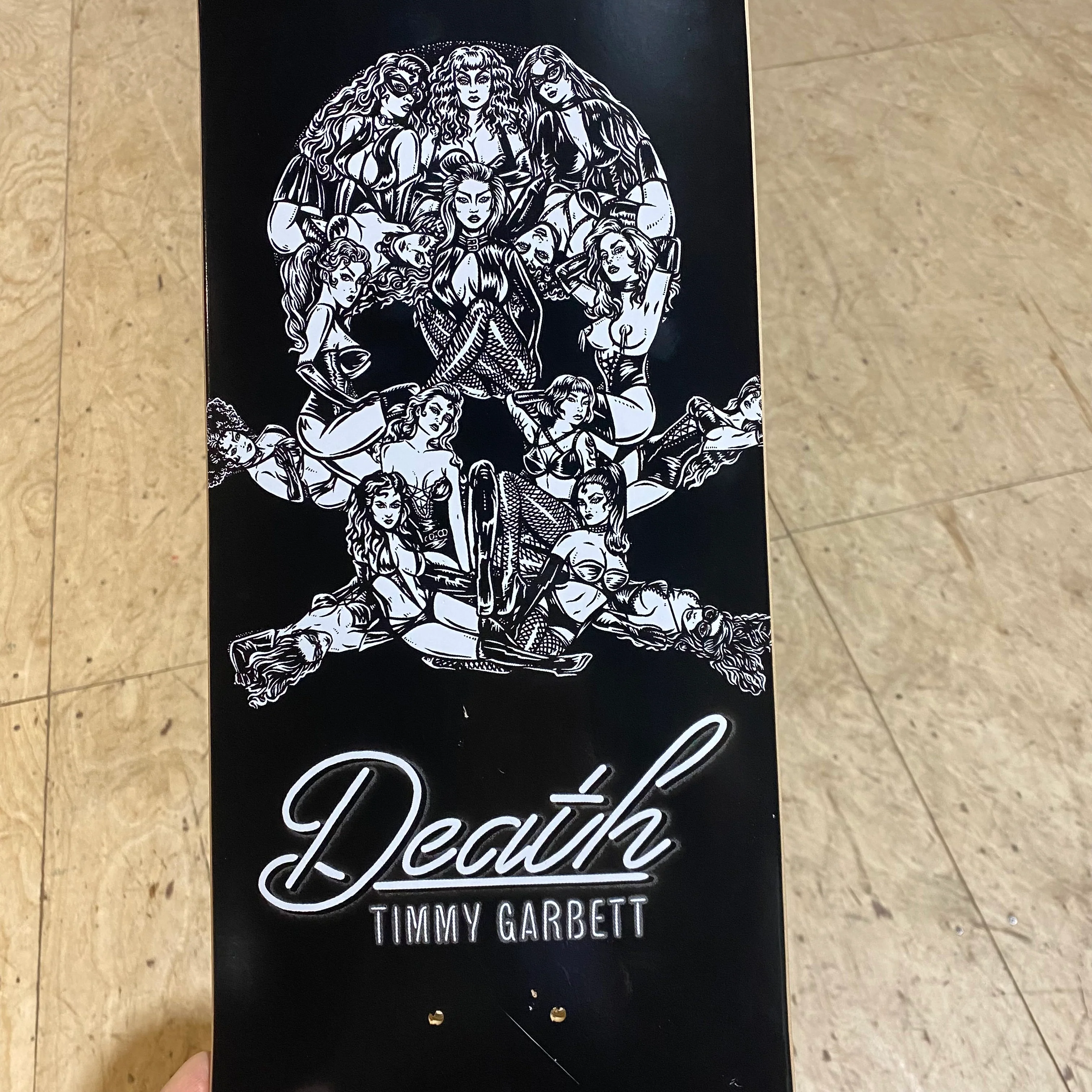 Death Skateboards Timmy Garbett Pro Skateboard Deck - 8.00 - Image 2