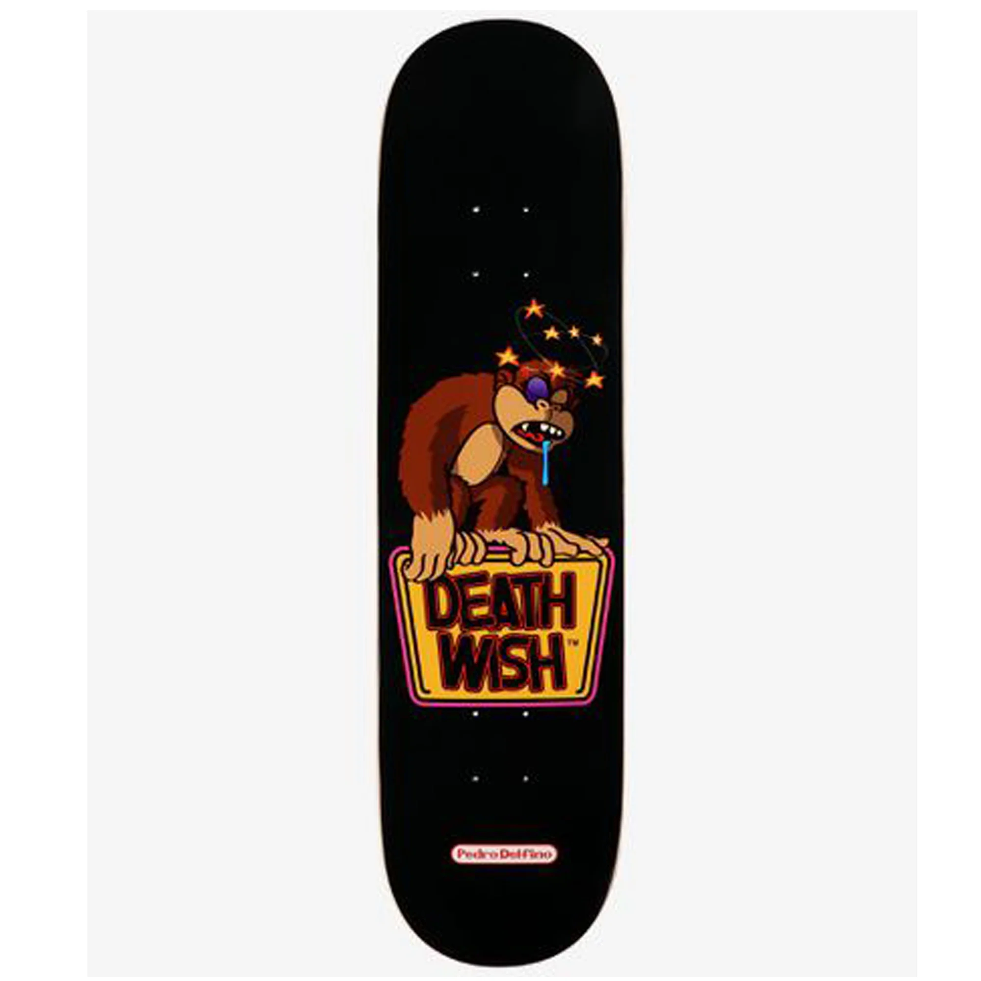 Deathwish Delfino Knocked Out Skateboard Deck - 8.125