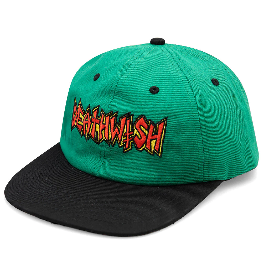 Deathwish Disciple Snapback Cap - Green