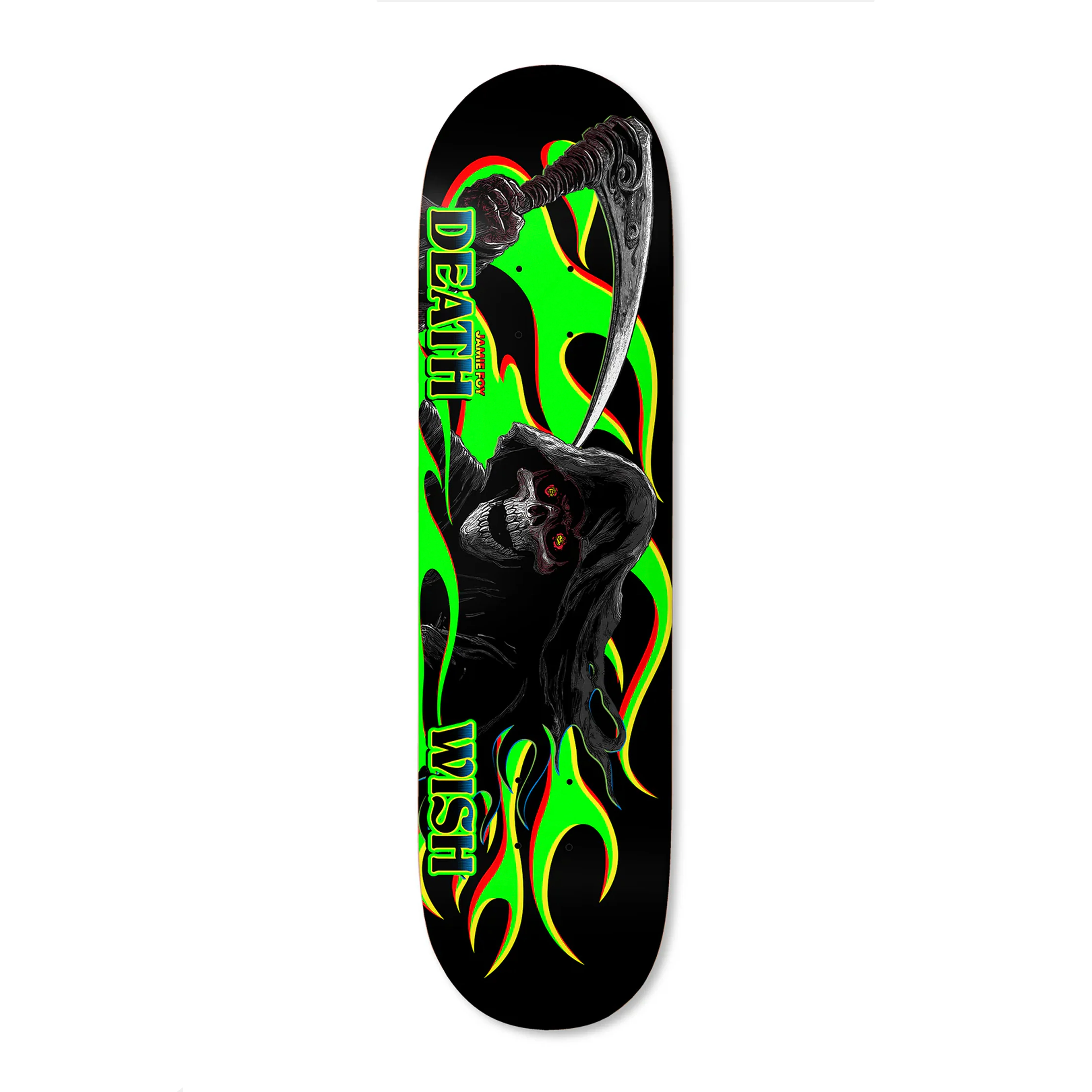 Deathwish Foy Highway Man Skateboard Deck - 8.5 (Symmetrical Shape)