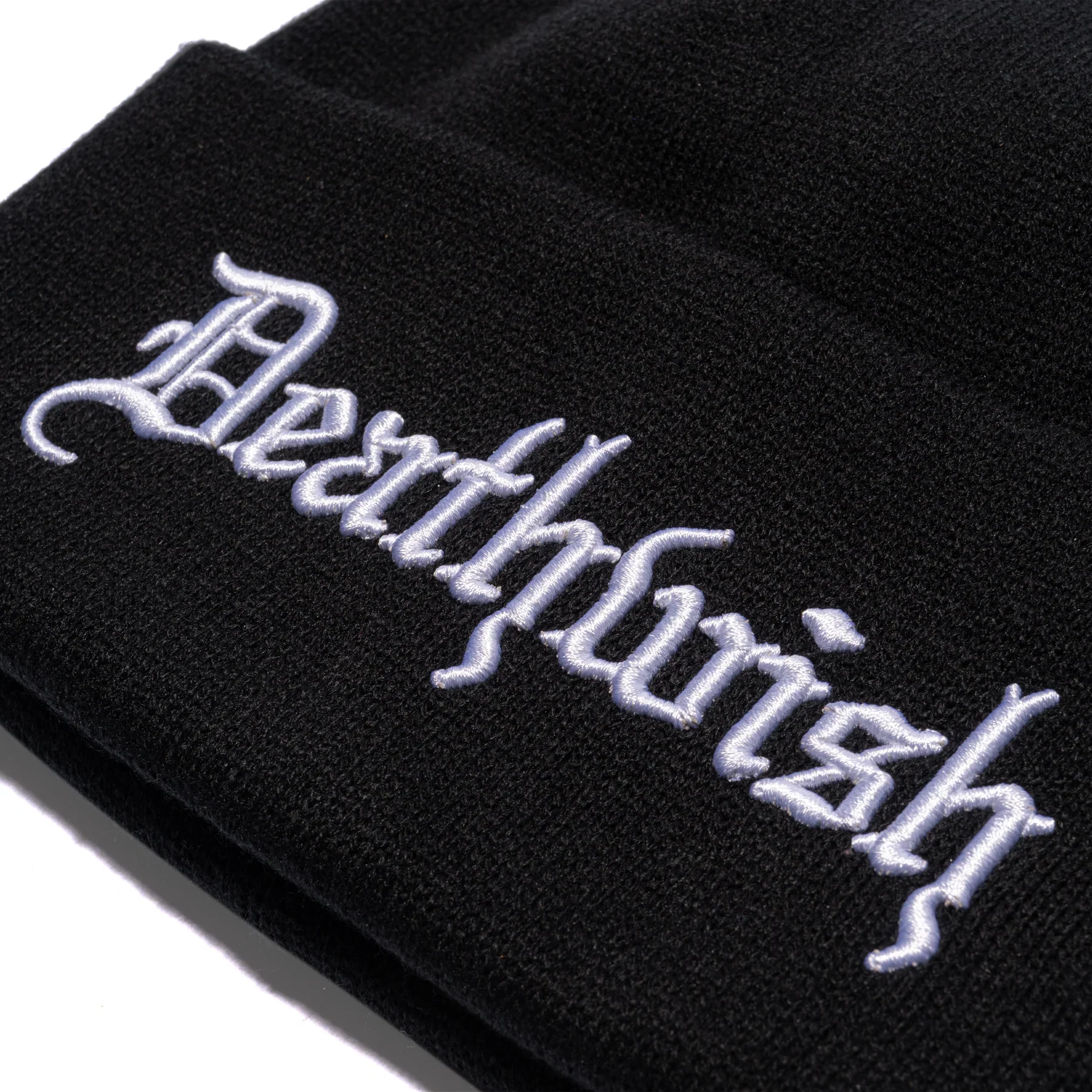 Deathwish Old English Beanie - Black - Image 2