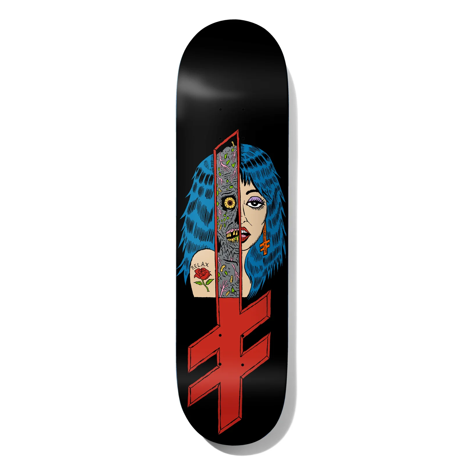 Deathwish Skateboards Jamie Foy Blasphemy Skateboard Deck - 8.38
