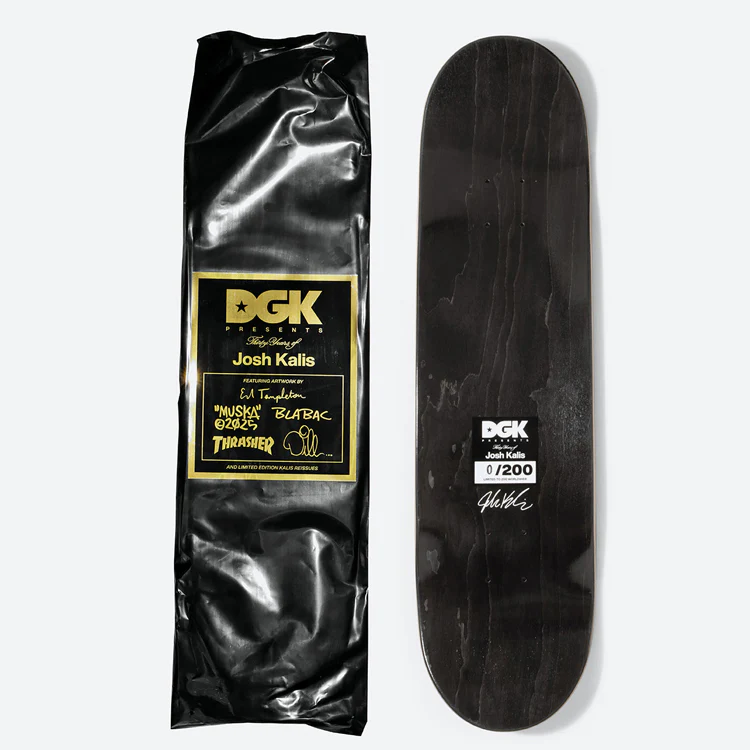 DGK Thirty Years of Josh Kalis Skateboard Deck - 8.06 (Blind Bag LTD EDITION)