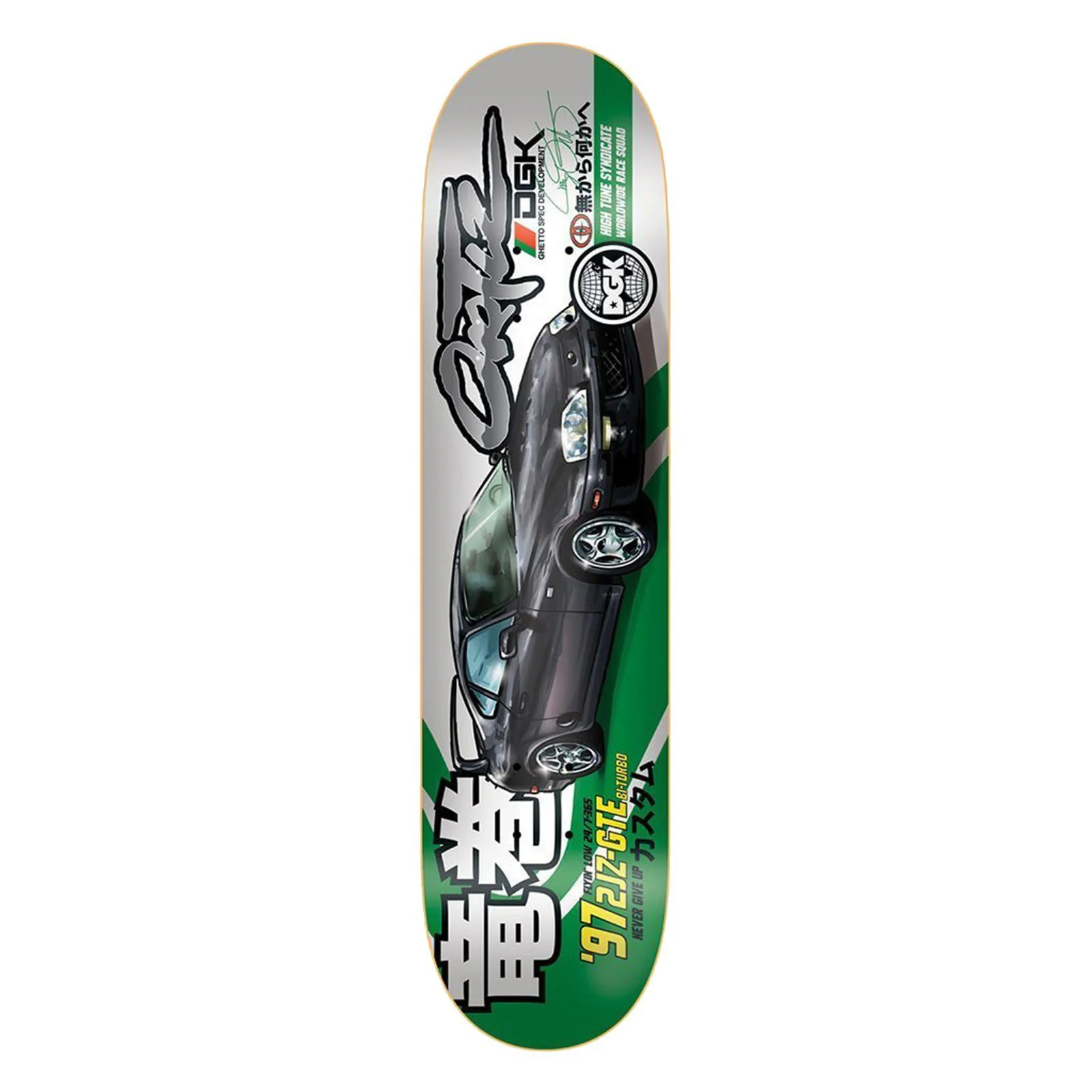DGK Turner Chaz Ortiz Skateboard Deck - 8.06