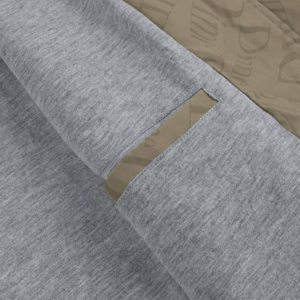 Dime MTL Allover Coach Jacket Tan - Image 4
