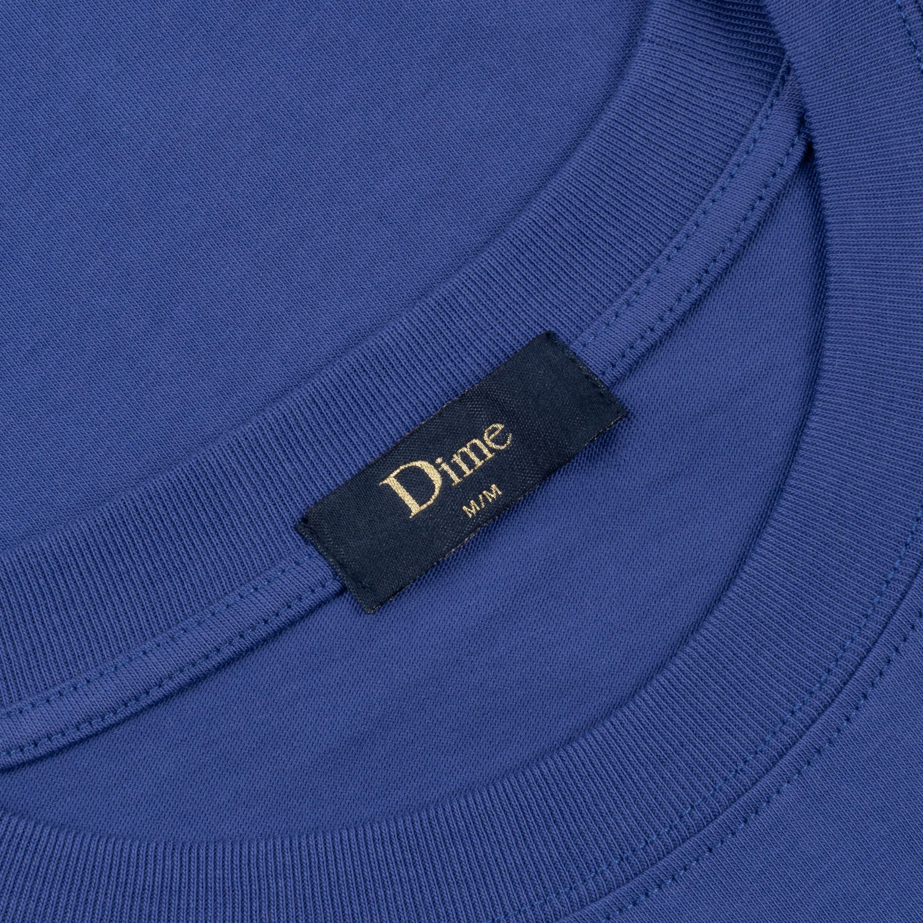 Dime MTL Blocks T-Shirt - Indigo - Image 2